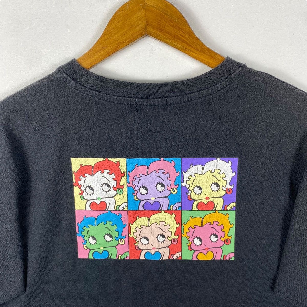 Cartoon Network Classic Cartoon BETTY BOOP Pop Art Style Graphic Tee Shirt Size US M / EU 48-50 / 2 - 2 Thumbnail