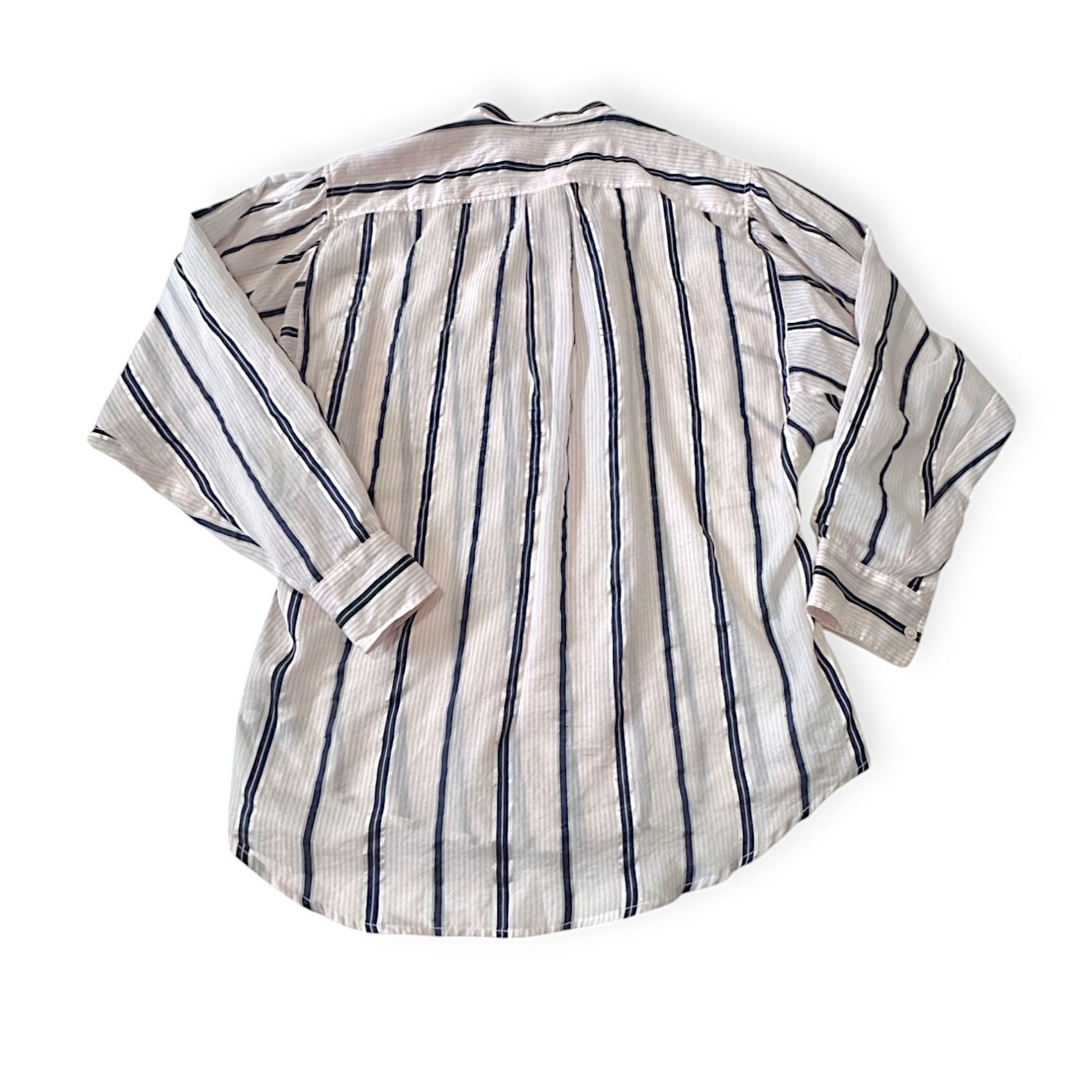 Isabel Marant Etoile Isabel Marant Etoile Pink Satchell Stripe Shirt, Size US2, Size XS / US 0-2 / IT 36-38 - 6 Thumbnail