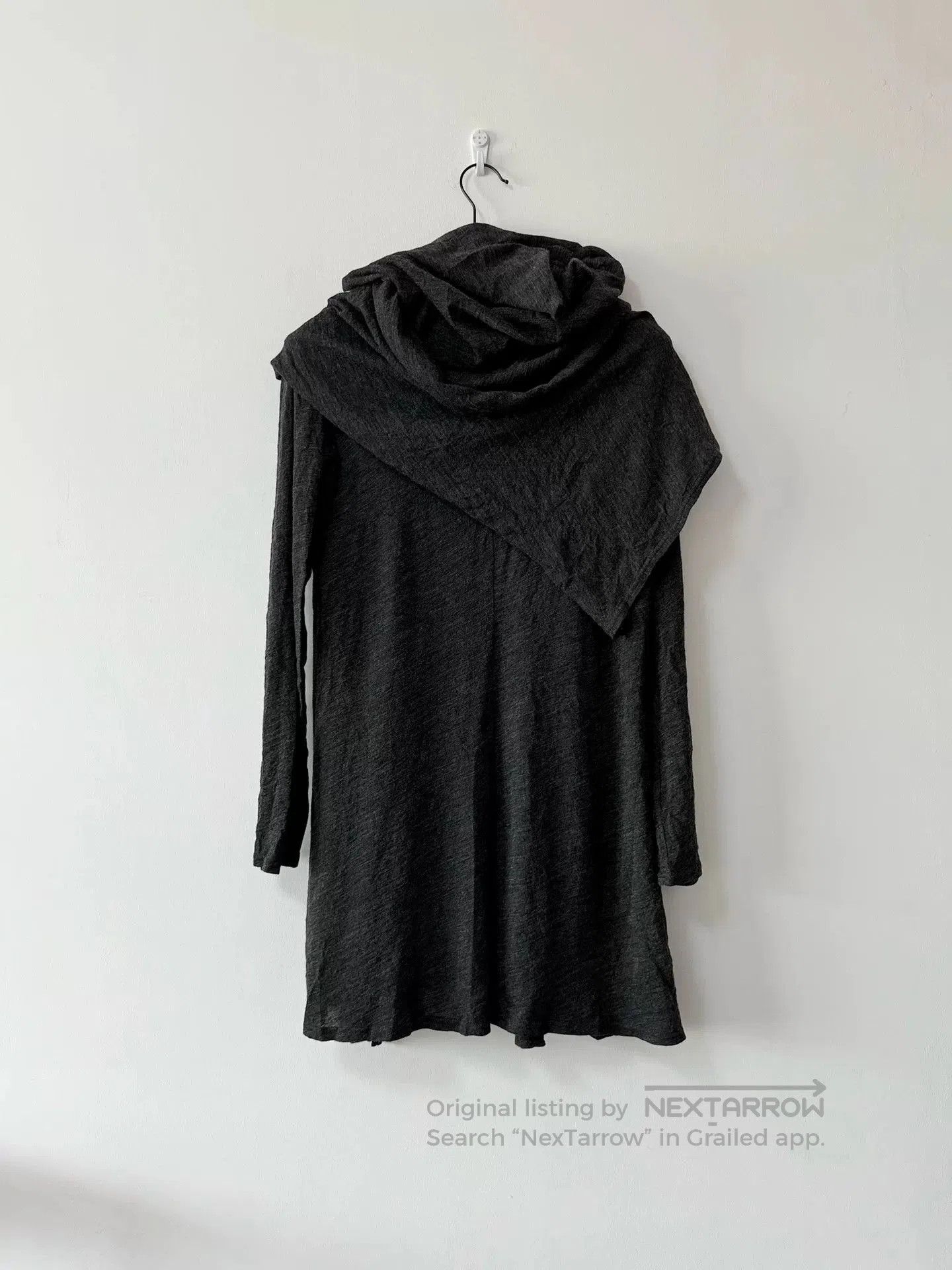 Yohji Yamamoto Yohji Yamamoto Wool Cardigan with Scarf. Size US S / EU 44-46 / 1 - 2 Thumbnail
