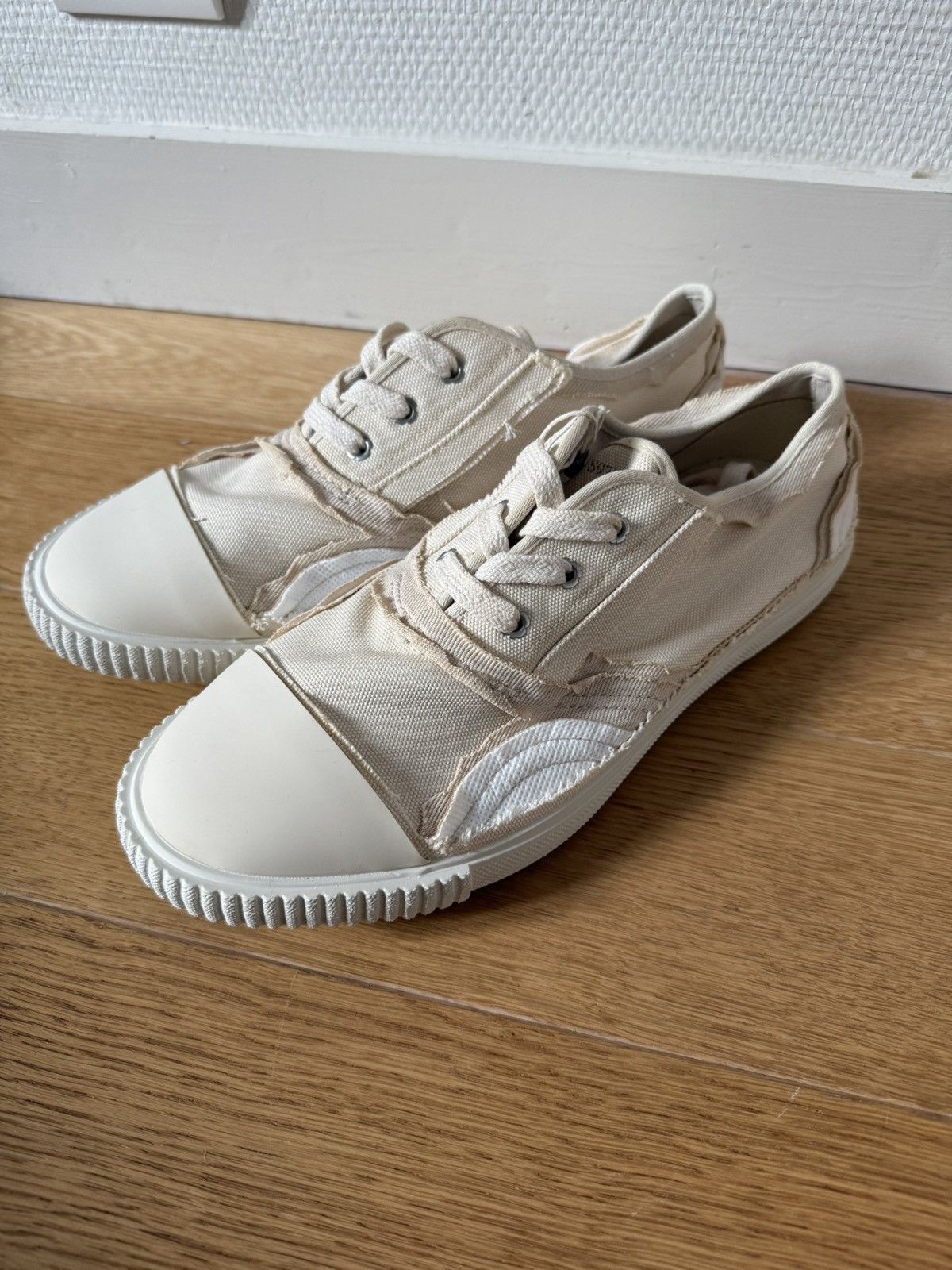 Maison Margiela Maison Margiela Inside Out canvas sneakers Size US 9 / EU 42 - 4 Thumbnail