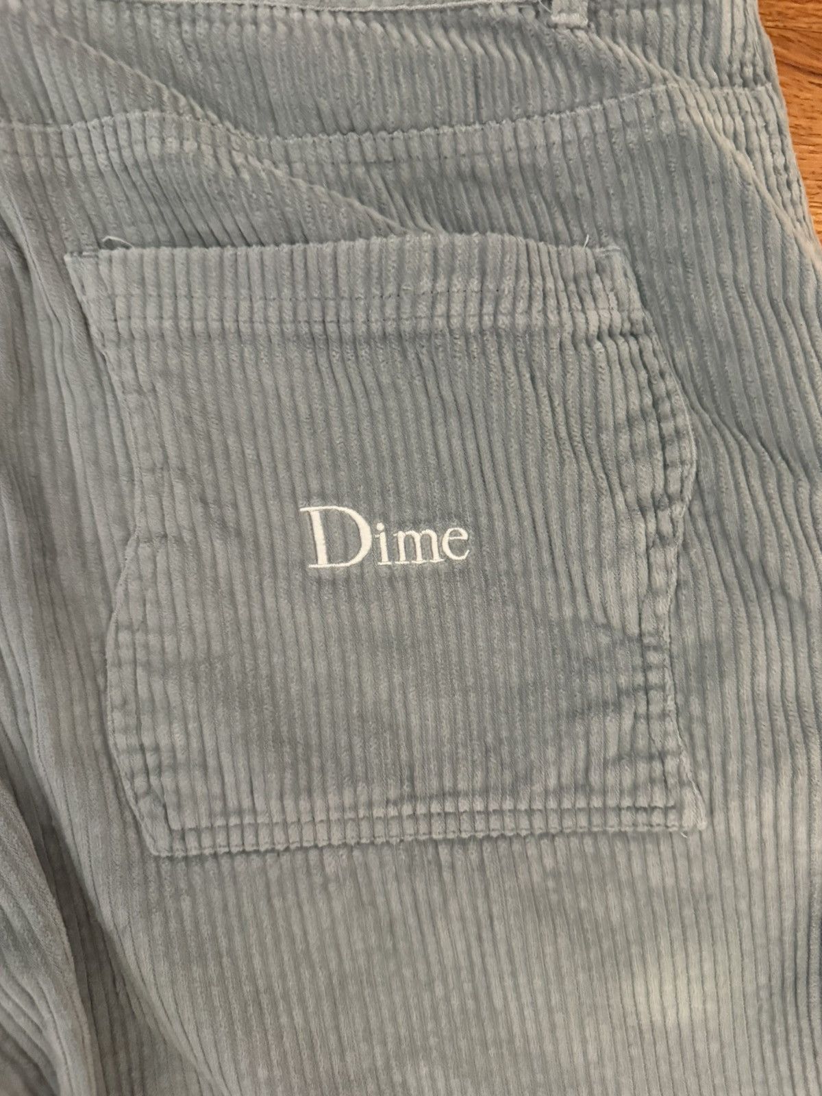 Dime Dime blue Corduroy pants Size US 36 / EU 52 - 3 Thumbnail