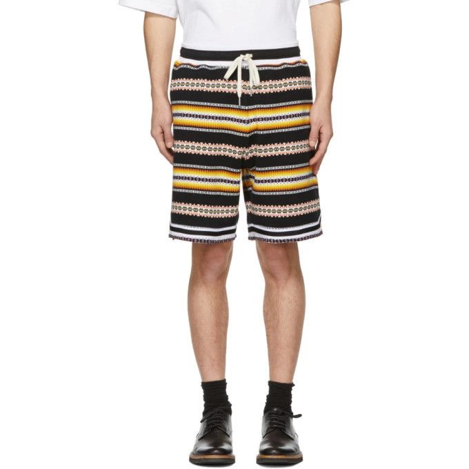 John Elliott o1mle0225 Cotton Jacquard Drawstring Short Size US 30 / EU 46 - 2 Thumbnail