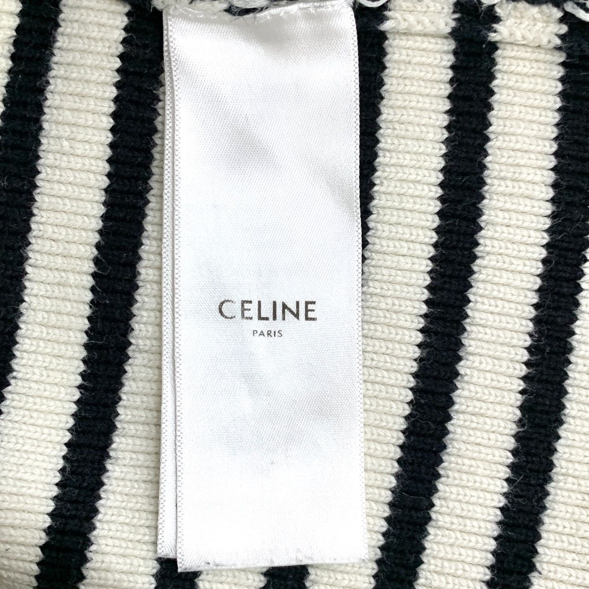 Celine Celine Color-block Striped Long Sleeve Knit Sweater K26WX Size XL / US 12-14 / IT 48-50 - 6 Thumbnail