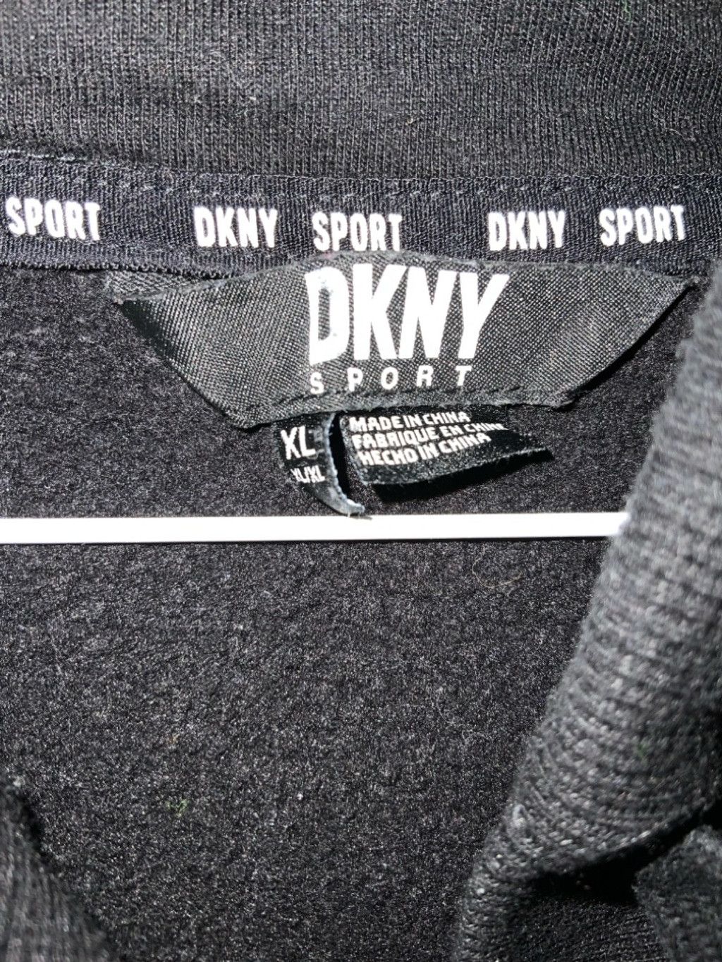 DKNY DKNY Hoodie Size XL Black and White Size XL / US 12-14 / IT 48-50 - 5 Thumbnail