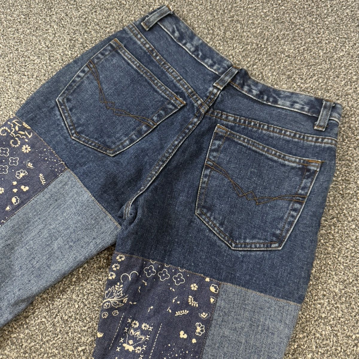 Japanese Brand Vintage 90s Japanese Flared Anap Weekend Edition Denim Size US 27 - 4 Thumbnail