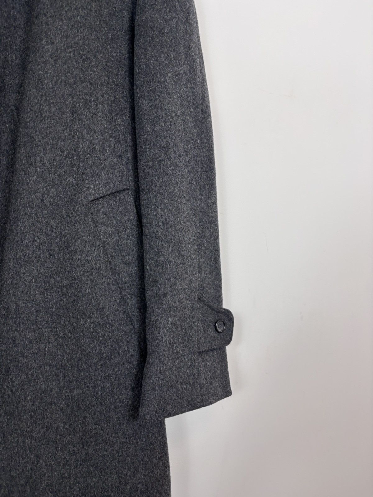 Other Vintage Austrian Tirol Loden Men’s Charcoal Gray Overcoat Size US XL / EU 56 / 4 - 8 Thumbnail