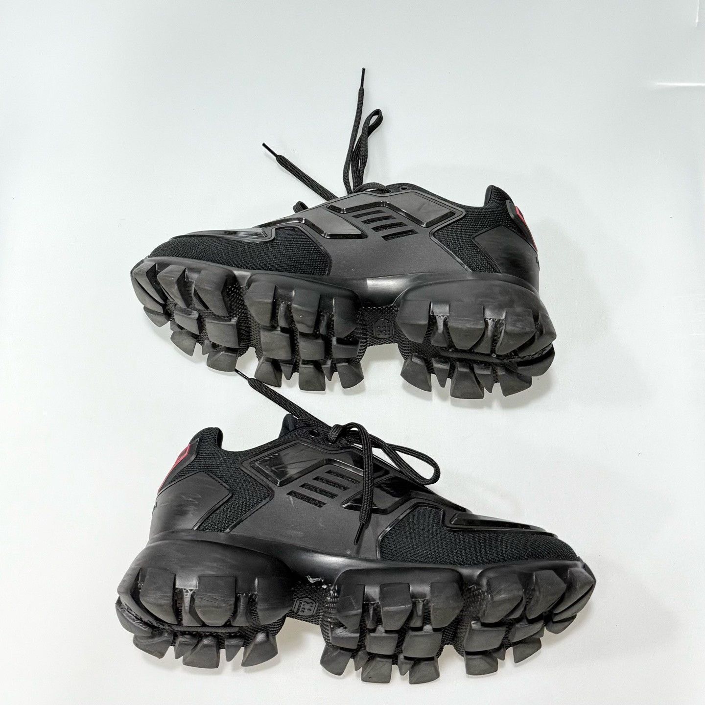 Prada Prada Black Dad Shoes Size US 8 / EU 41 - 6 Thumbnail