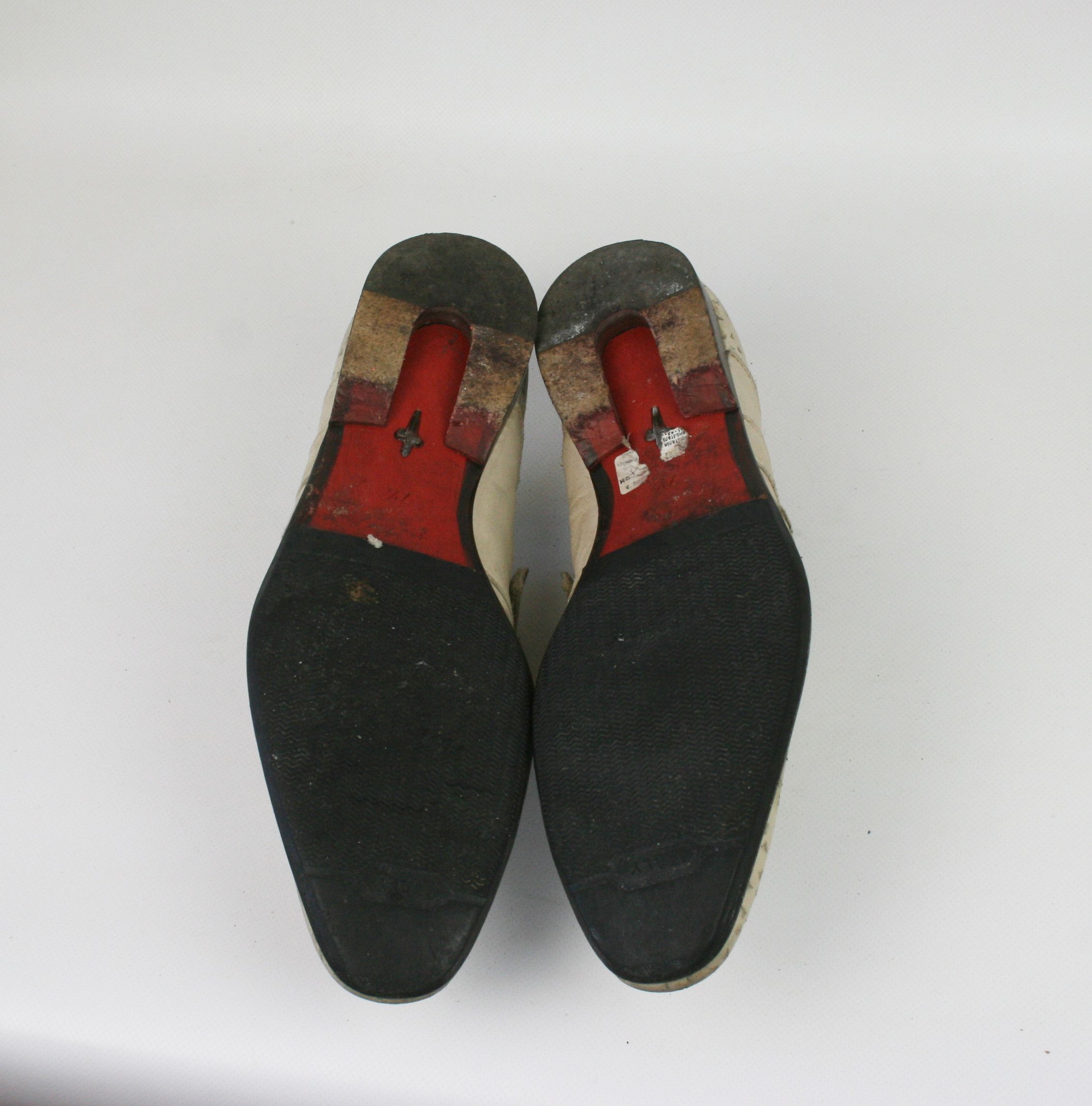 Paciotti 00S Avant Garde Leather Low Derby Vintage Size US 8.5 / EU 41-42 - 11 Thumbnail