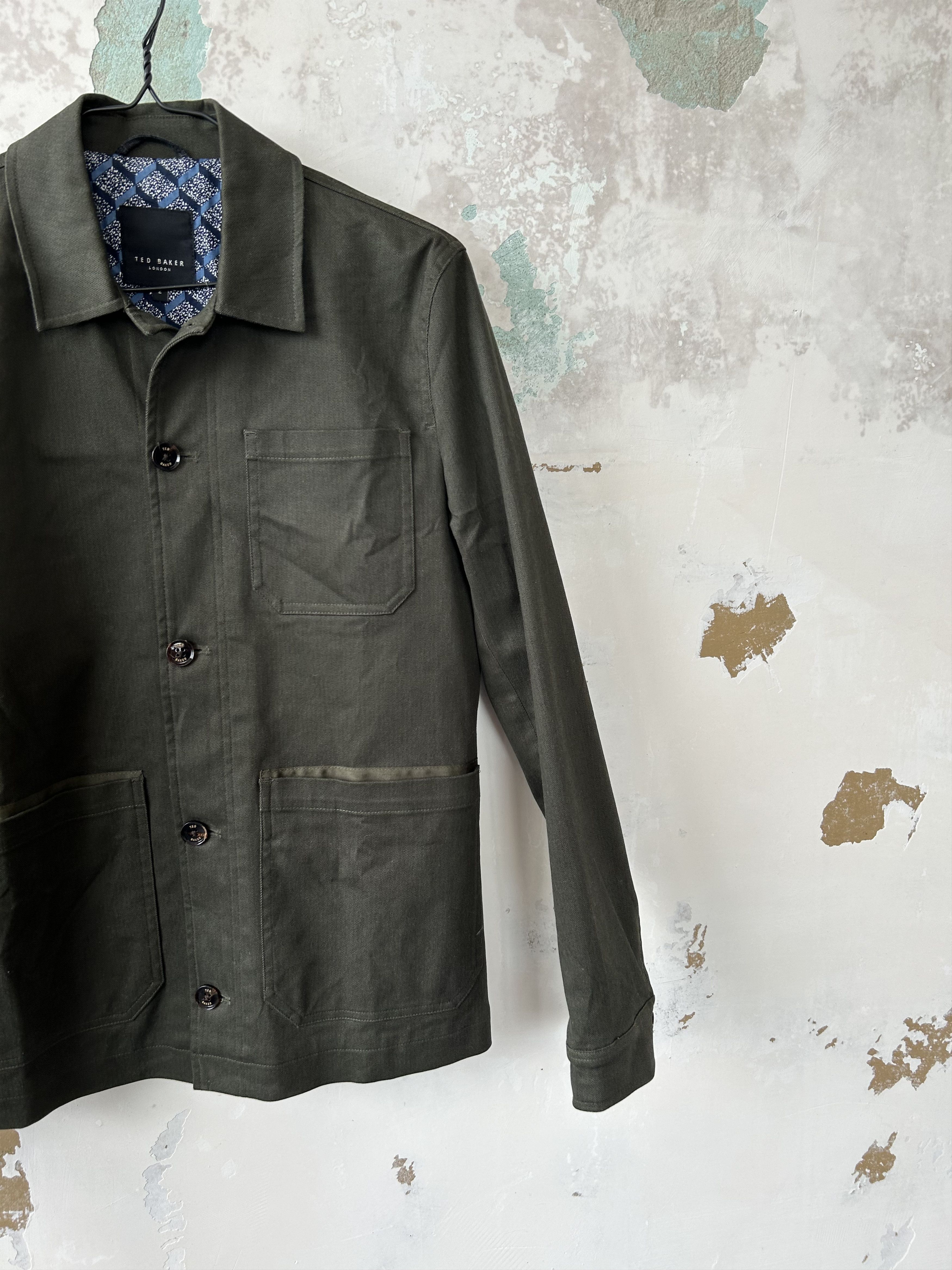 Designer × Ted Baker Mens Ted Baker Jacket button Size US S / EU 44-46 / 1 - 2 Thumbnail