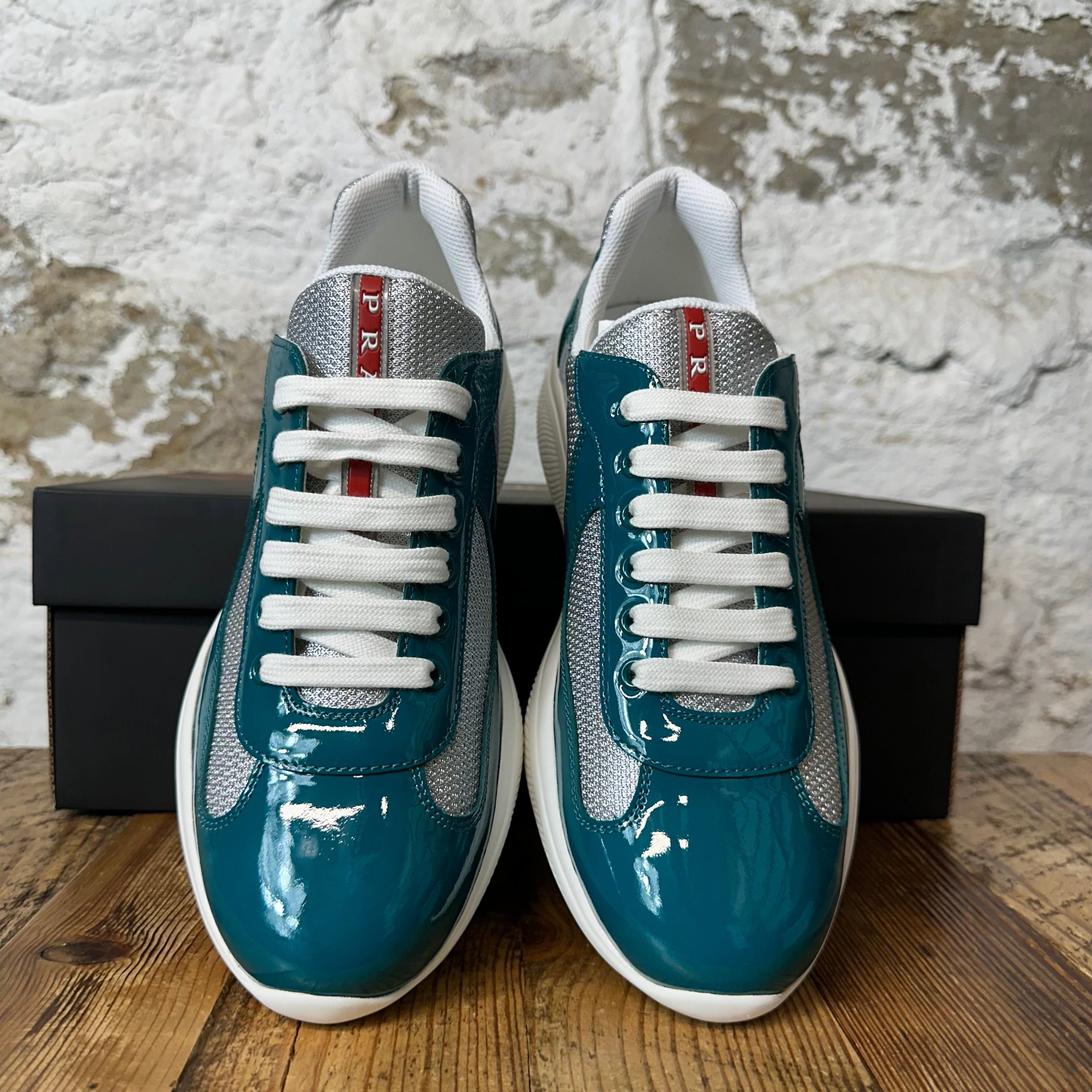 Prada Prada Americas Cup Laguna Patent Sneaker Size 7 NEW Size US 7 / EU 40 - 3 Thumbnail
