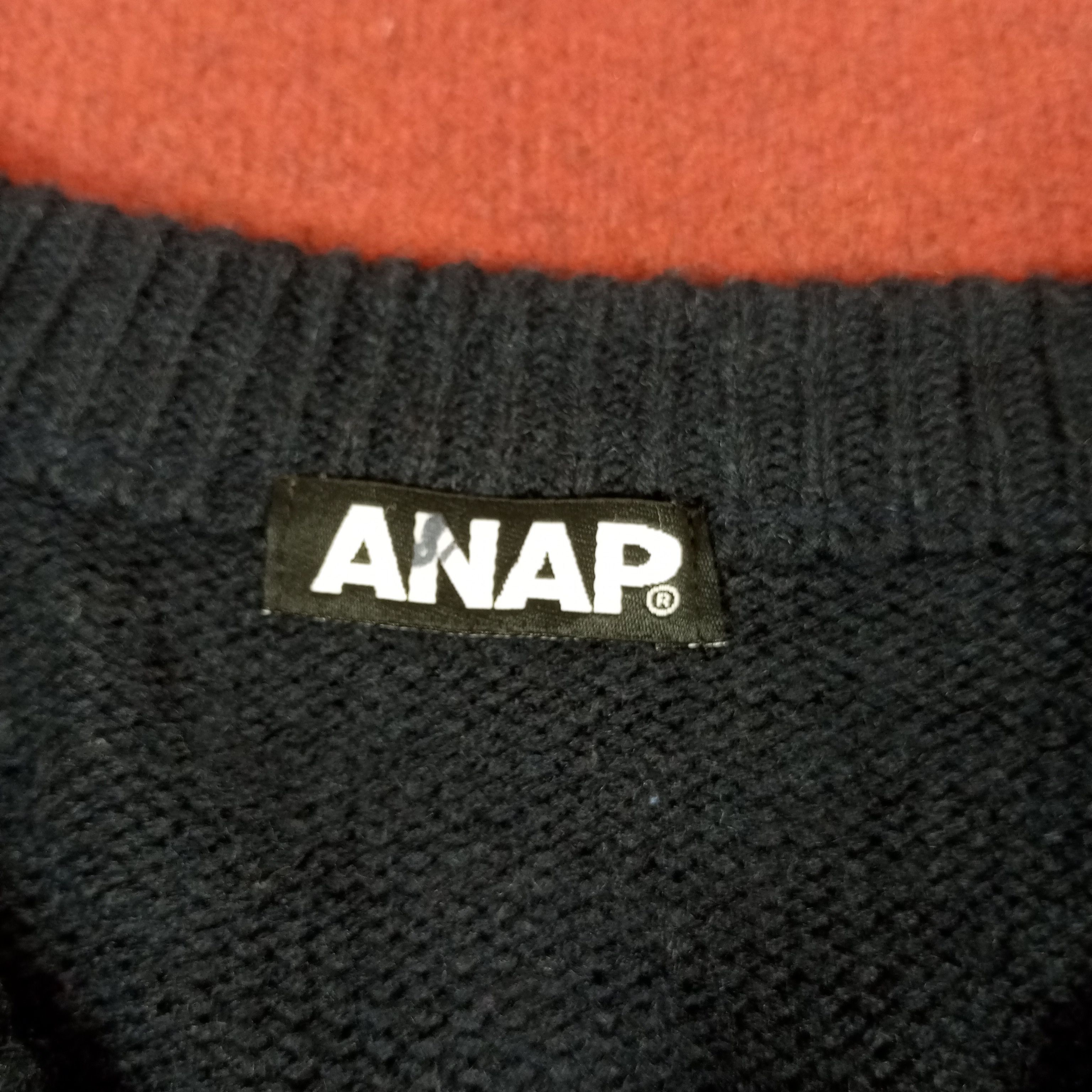 Vintage Anap USA Design Streetwear Style Knitwear Size US S / EU 44-46 / 1 - 5 Thumbnail
