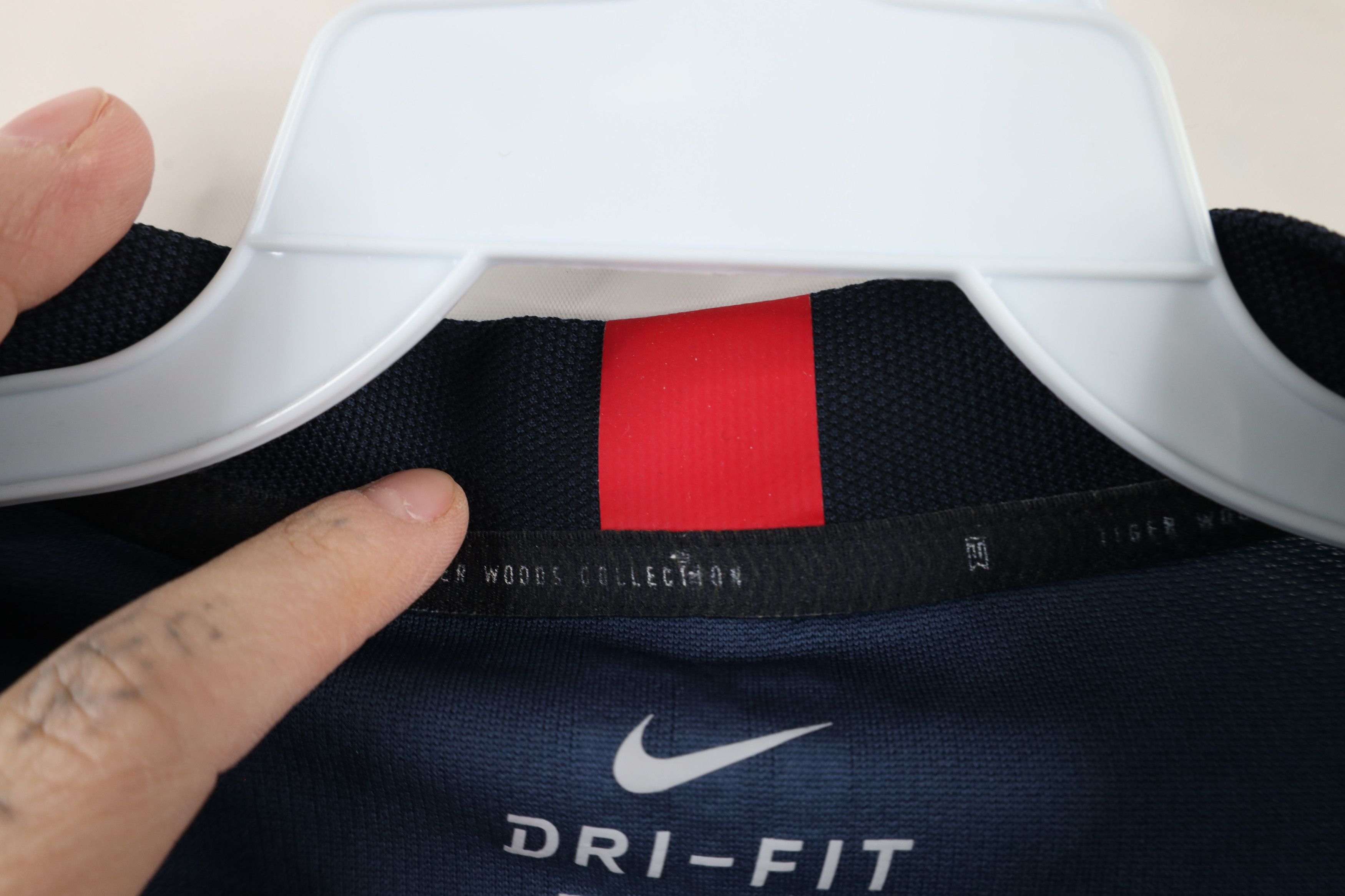 Nike × Vintage Nike Tiger Woods Short Sleeve Blade Collar Golf Polo Shirt Size US XXL / EU 58 / 5 - 10 Thumbnail