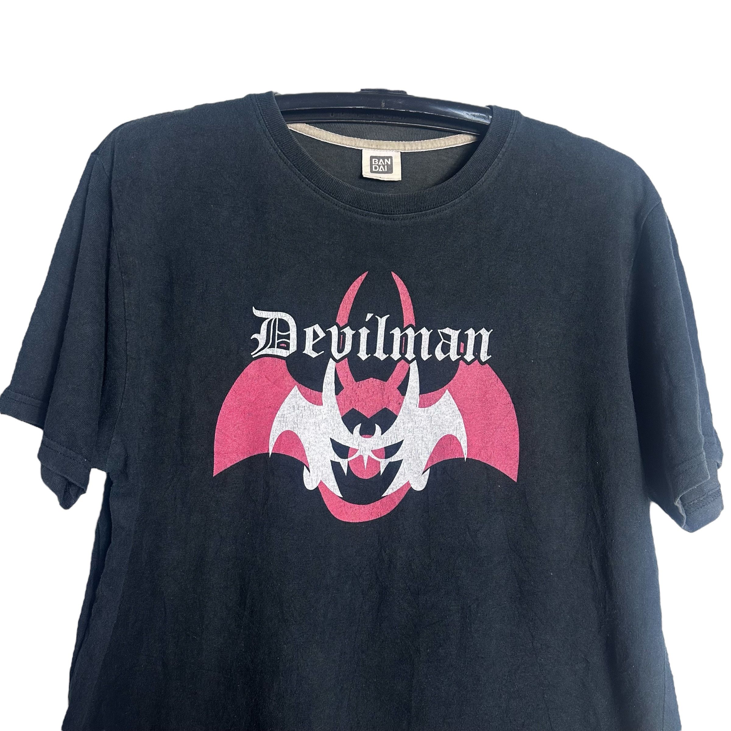 Anime × Vintage 🔥RARE🔥Vintage Ban Dai Devilman Japanese Anime T-shirt Size US L / EU 52-54 / 3 - 2 Thumbnail