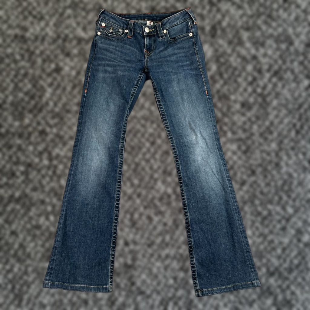 True Religion True Religion Jeans Women's 28 Blue Bootcut Low Rise 5-Pocket Denim Size 28" / US 6 / IT 42 - 1 Thumbnail