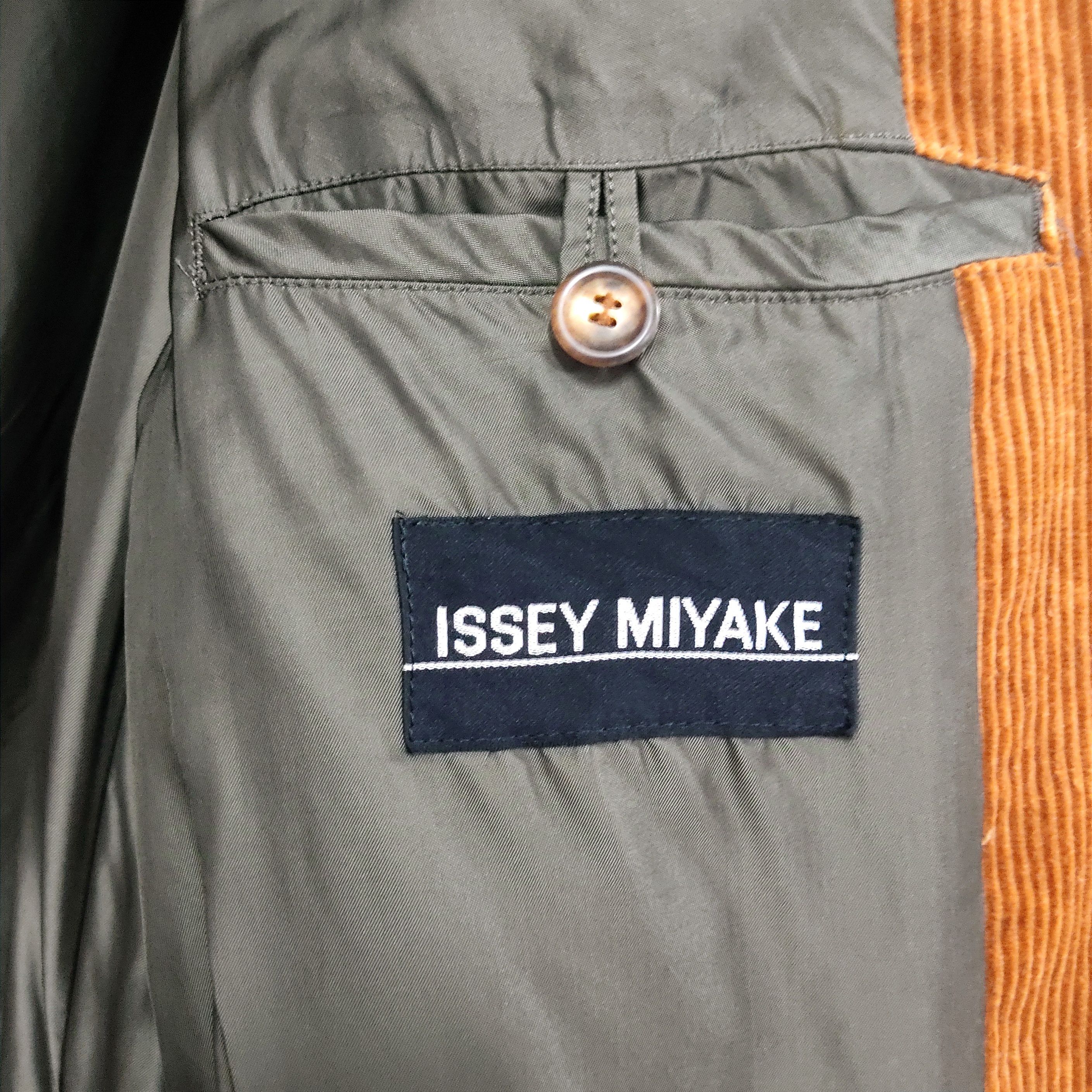 Issey Miyake 80s ISSEY MIYAKE MEN Corduroy Blazer Coat Jacket Size US M / EU 48-50 / 2 - 8 Thumbnail