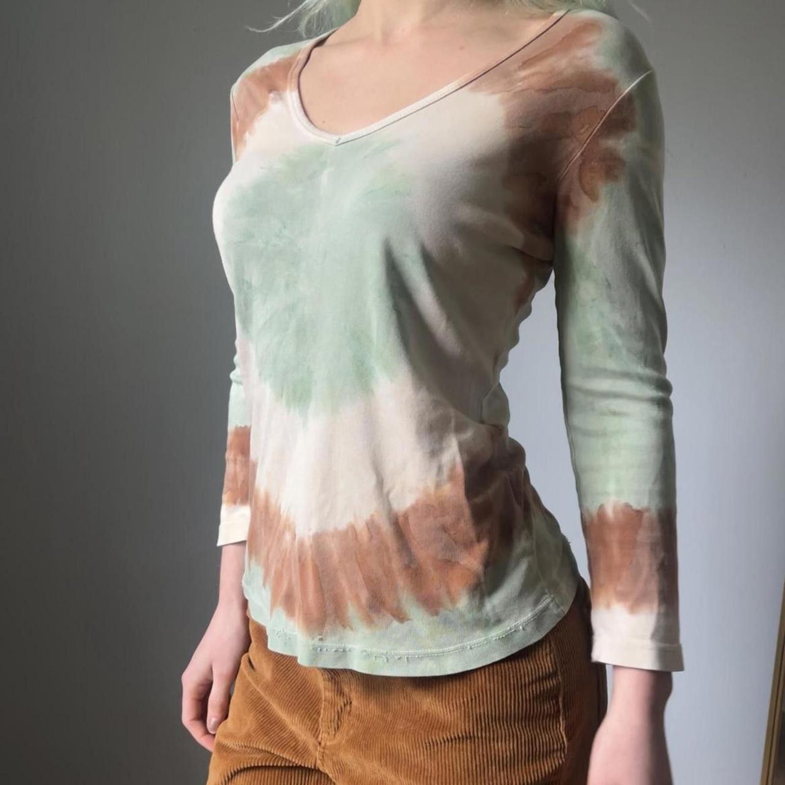 Other tie dye 90s v-neck pullover-groovy Size M / US 6-8 / IT 42-44 - 7 Thumbnail