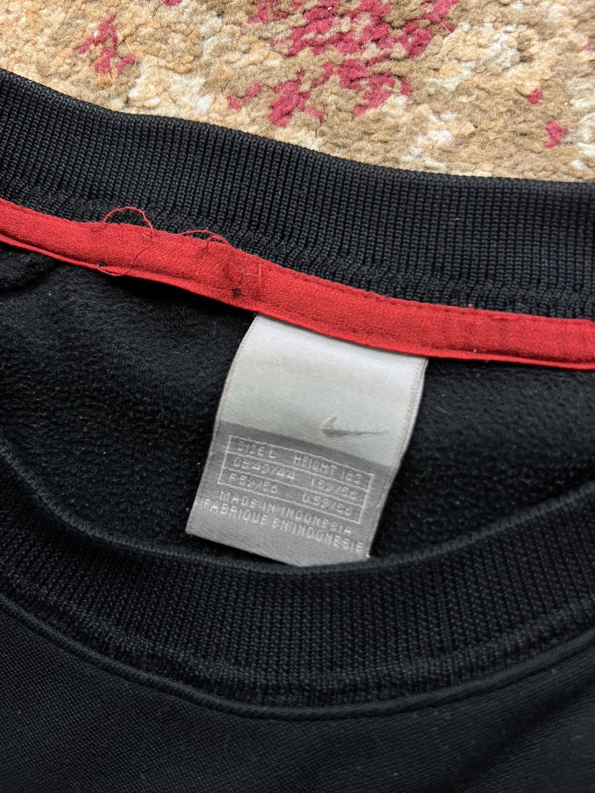 Nike × Vintage 90’s NIKE ATHLETIC RETRO CREWNECK BIG CENTR LOGO Y2K 90’s Size US L / EU 52-54 / 3 - 5 Thumbnail