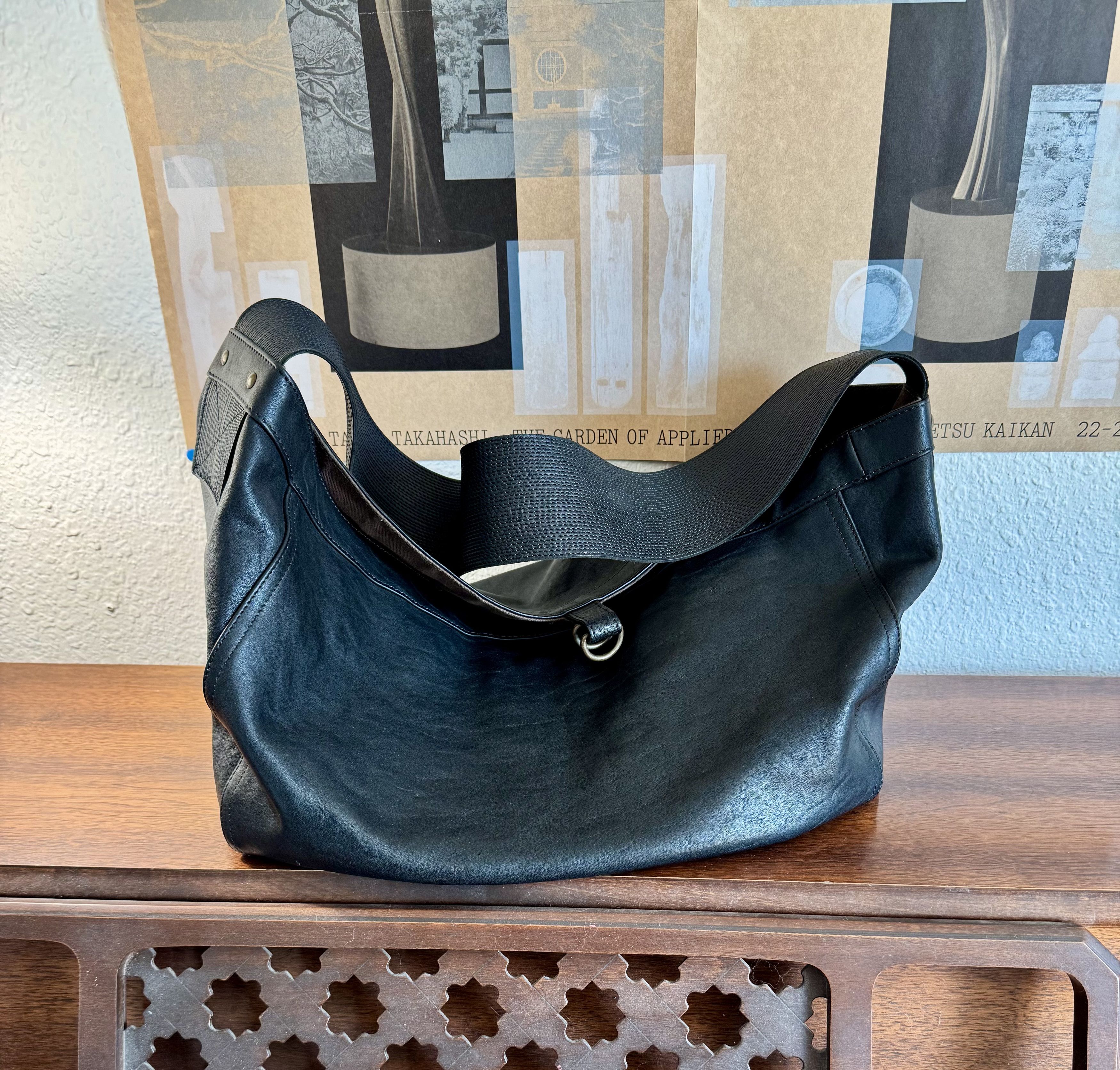 【新品】T.T Newsboy Bag Horse Leather（BLACK） Taiga Takahashi T.T. Newsboy Bag 018 Horse Leather | Grailed