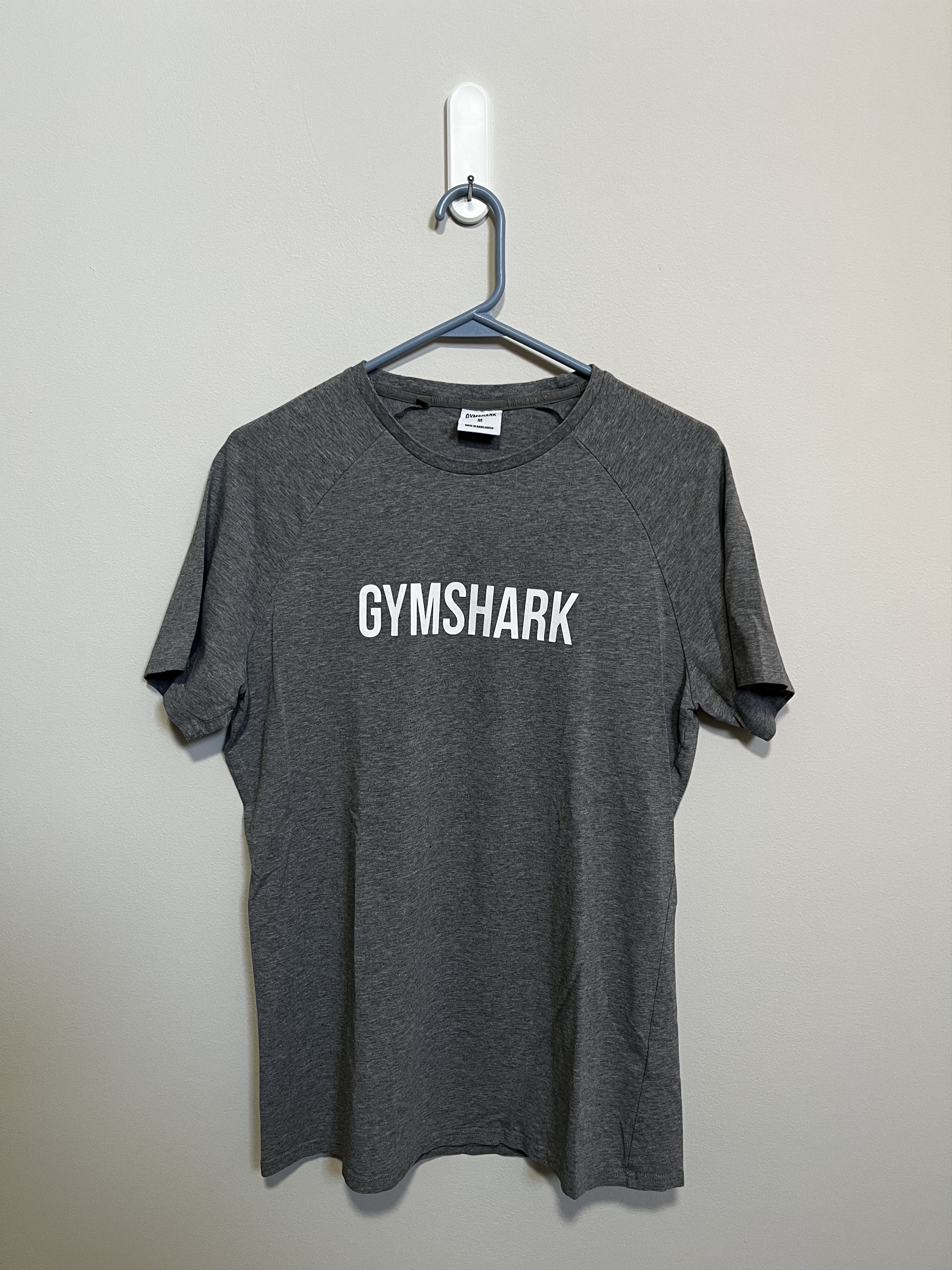 Gymshark Gymshark Logo Tee (Gray/White) Size M Size US M / EU 48-50 / 2 - 1 Thumbnail