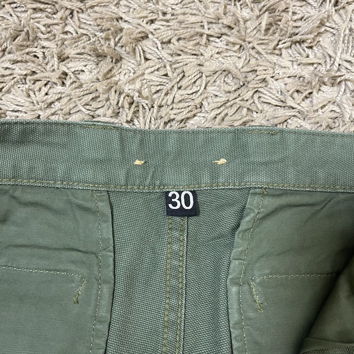 Nigel Cabourn Lybro by Nigel Cabourn Army Green Pleated Pants Size US 30 / EU 46 - 12 Thumbnail