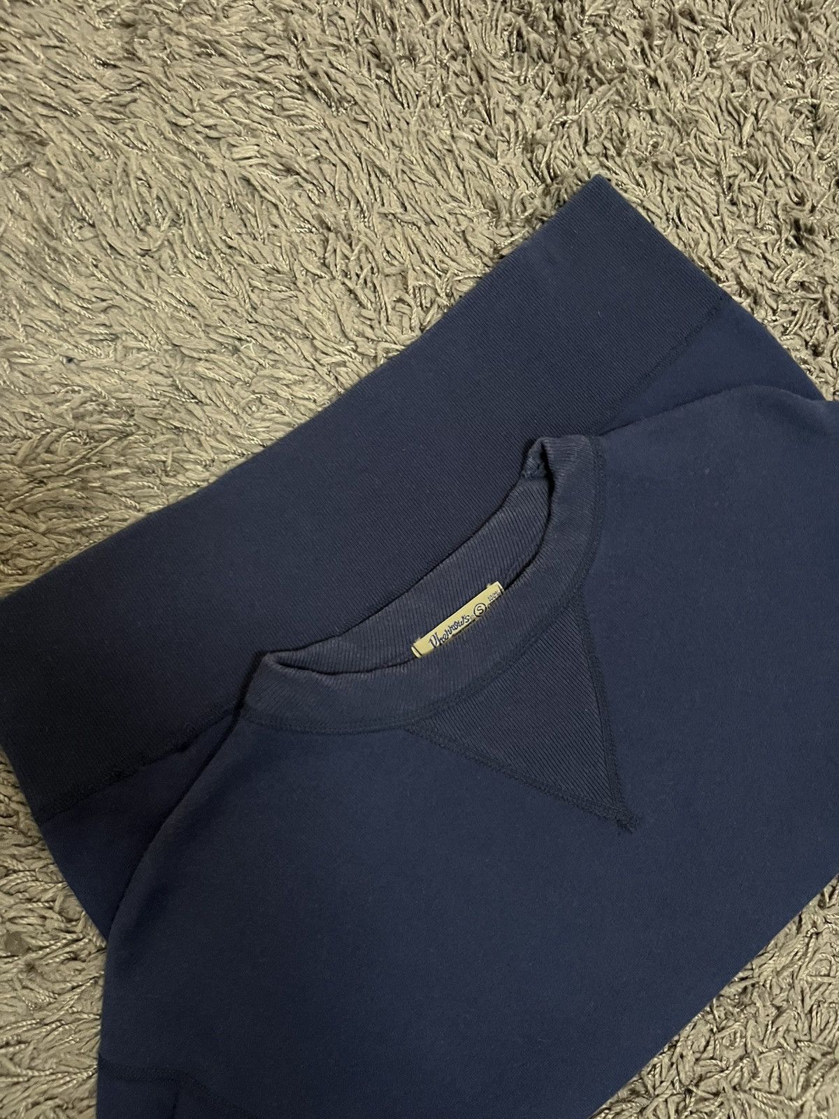 Pherrow's 1990s reverse weave navy plain #F4 Size US S / EU 44-46 / 1 - 5 Thumbnail
