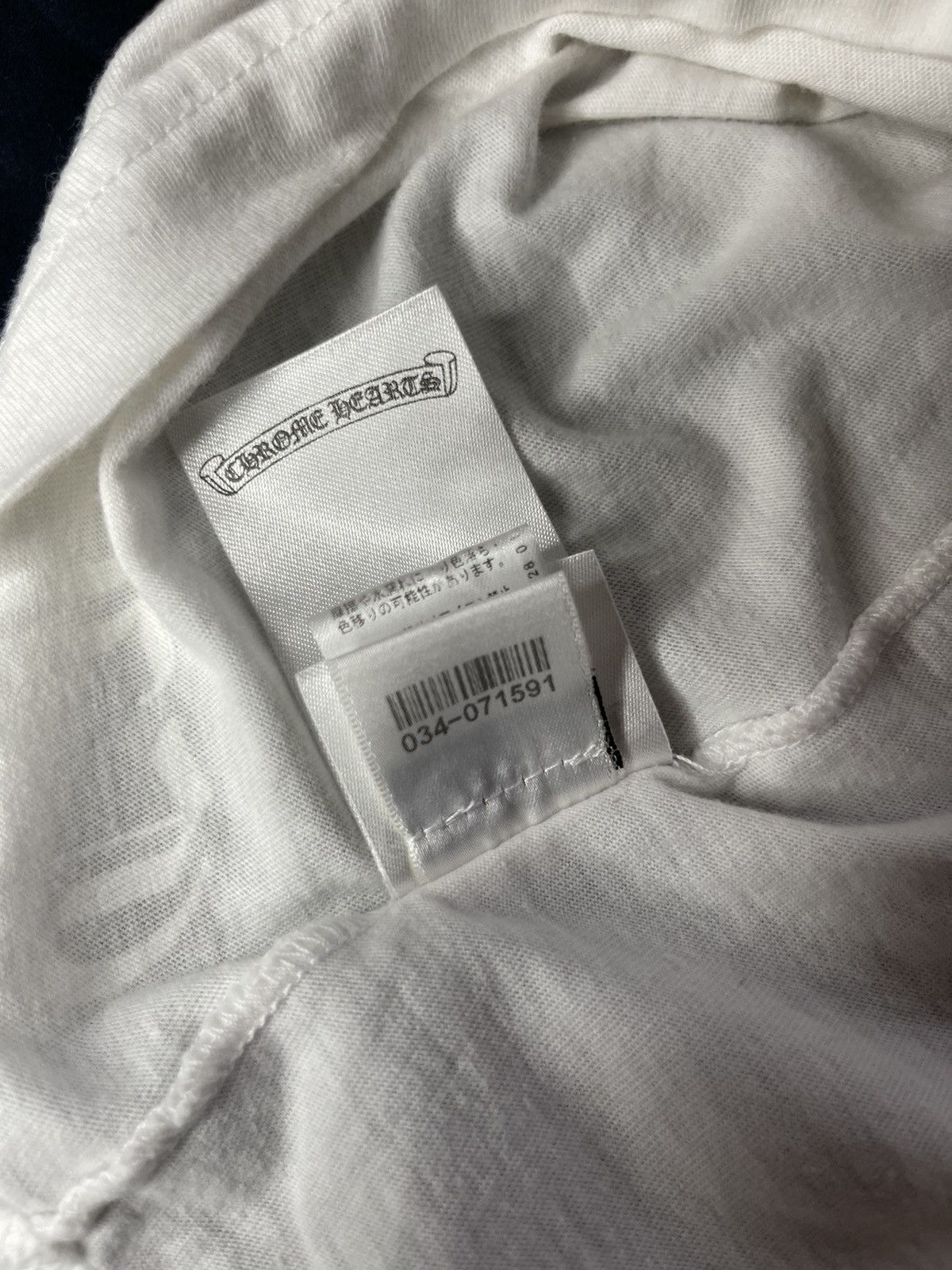 Chrome Hearts Chrome Hearts Scroll Long Sleeve Japan T-Shirt Size US XL / EU 56 / 4 - 15 Thumbnail