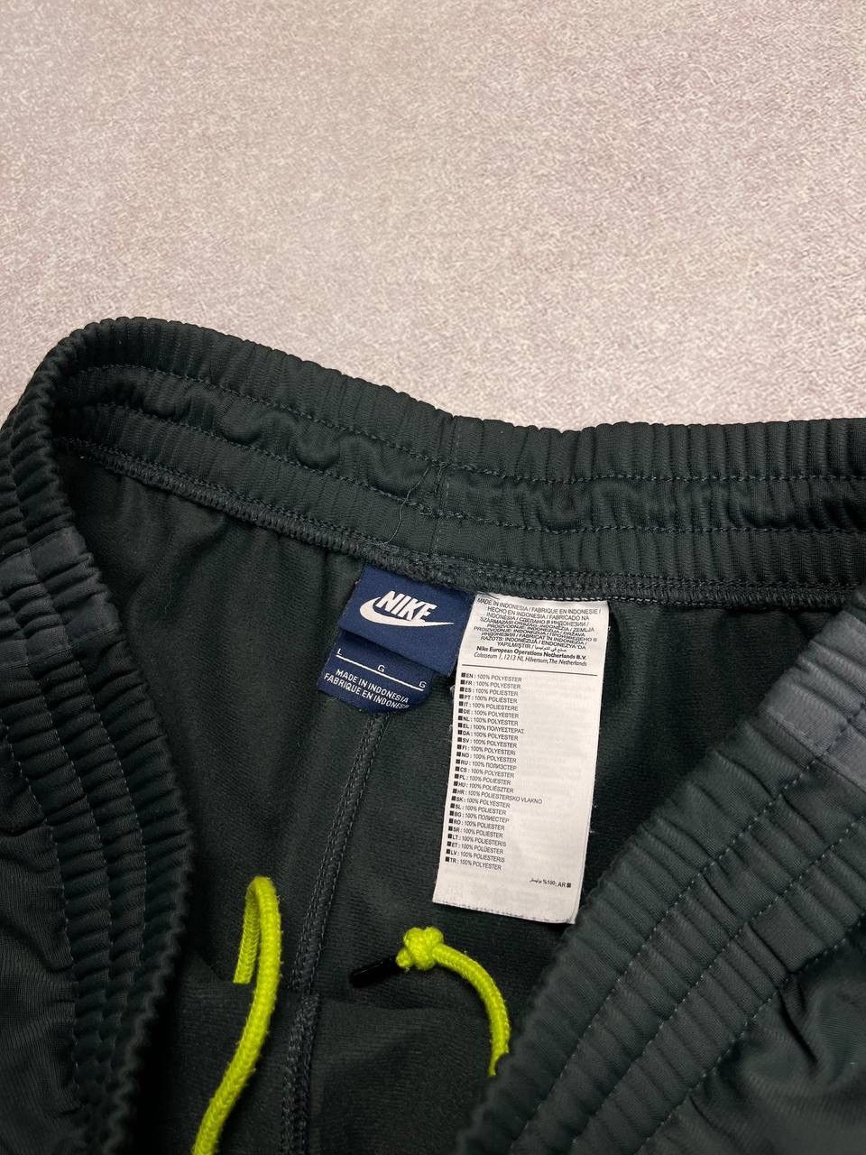 Nike × Vintage Vintage Nike Swoosh Crazy Baggy Track Pants Y2K L Size US 34 / EU 50 - 3 Thumbnail