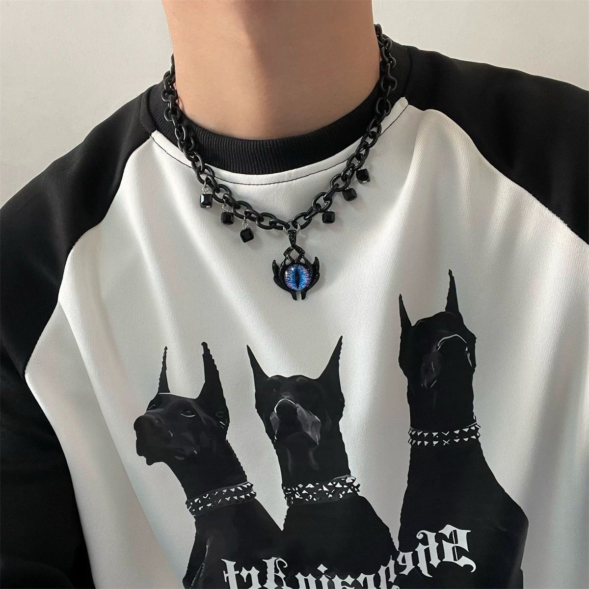 Japanese Brand × Vintage Retro punk necklace Size ONE SIZE - 1 Thumbnail