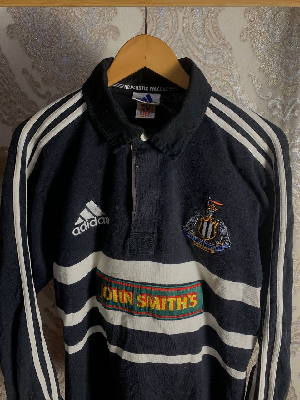 Adidas Vintage Adidas New Castle United England Soccer Jersey 90s Size US M / EU 48-50 / 2 - 2 Thumbnail
