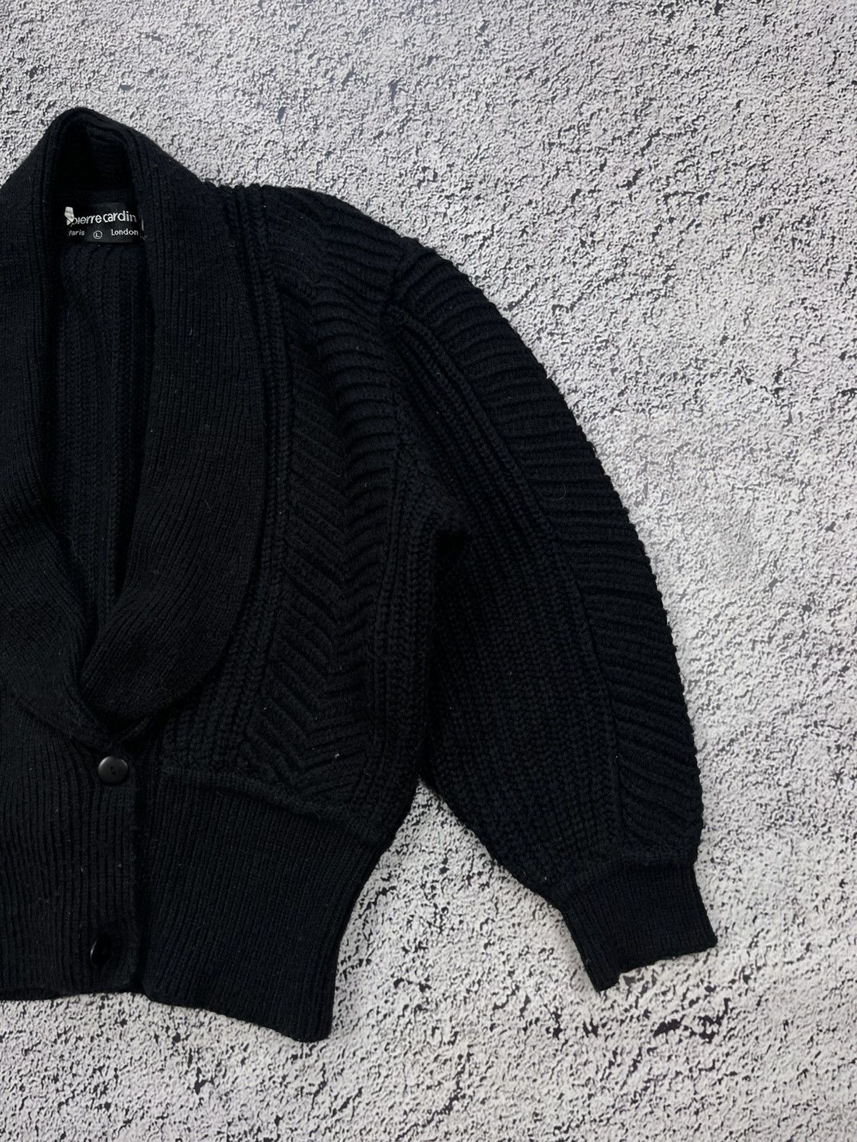 Pierre Cardin Vintage 80s Pierre Cardin baggy buttons cardigan size L Size L / US 10 / IT 46 - 4 Thumbnail