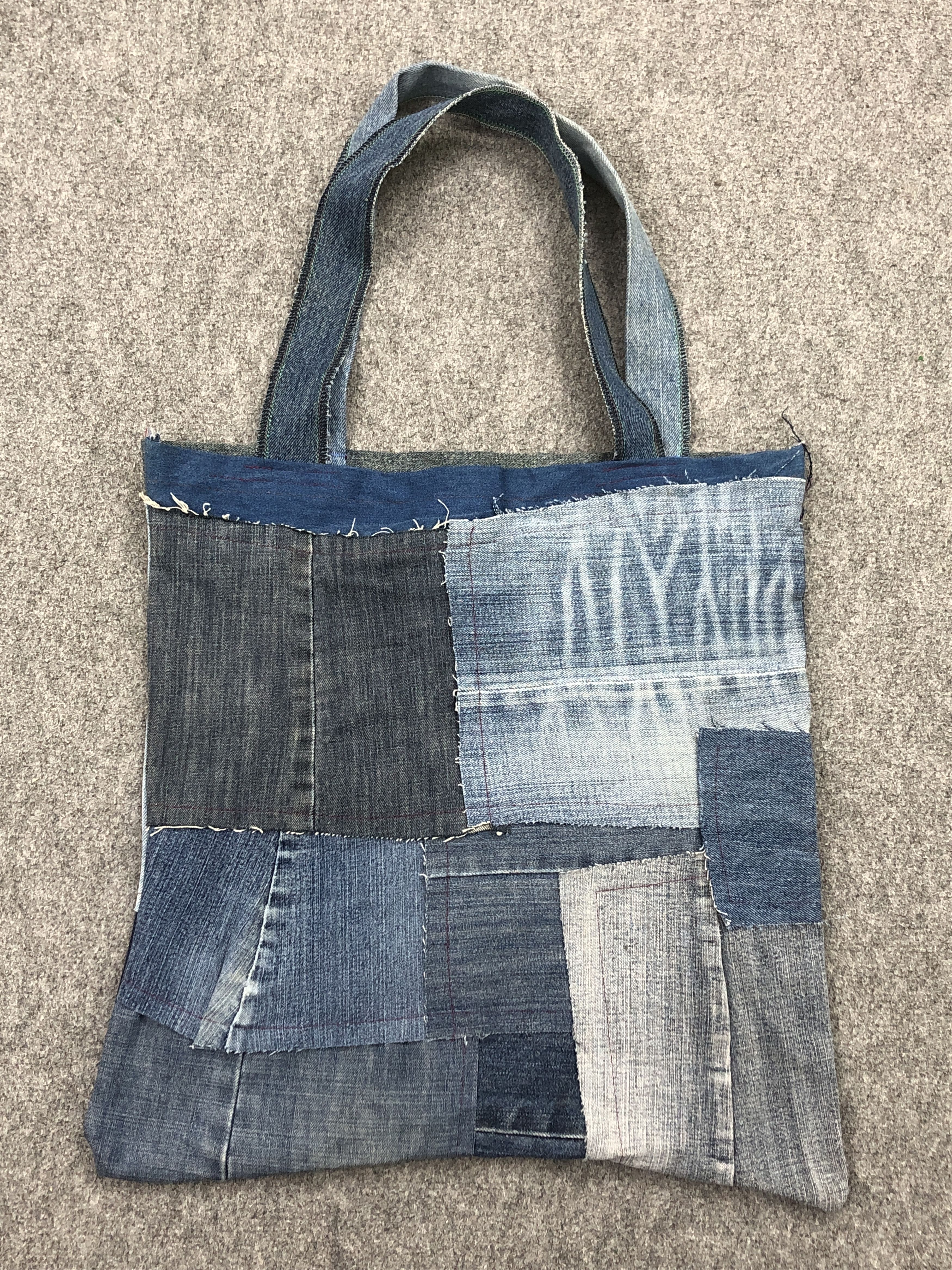 Japanese Brand Vintage Custom Made Jeans Totebag BG0156 Size ONE SIZE - 1 Thumbnail