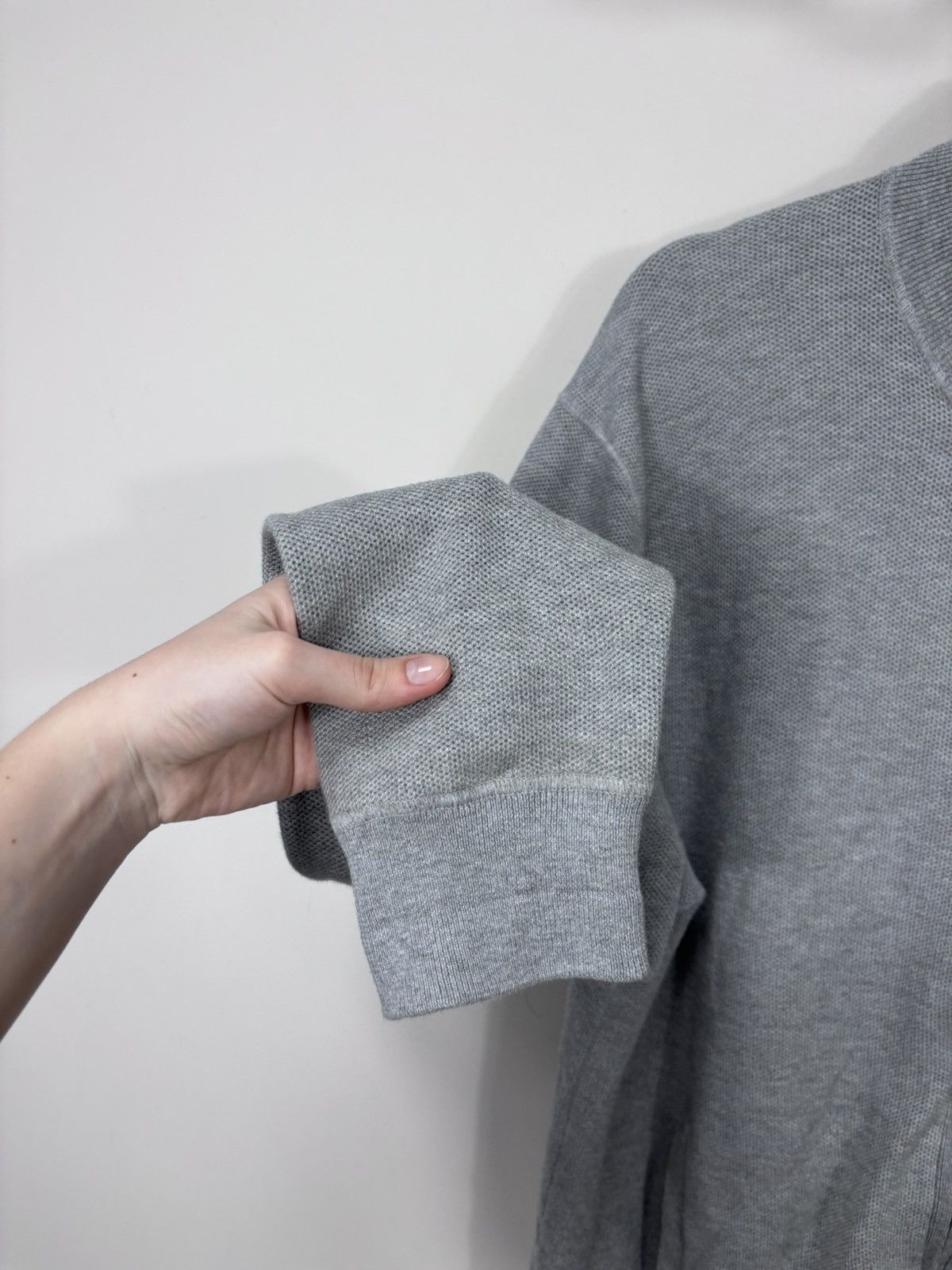 Polo Ralph Lauren Polo Ralph Lauren Men’s Grey Pima Cotton Full Zip Sweater Size US XL / EU 56 / 4 - 10 Thumbnail