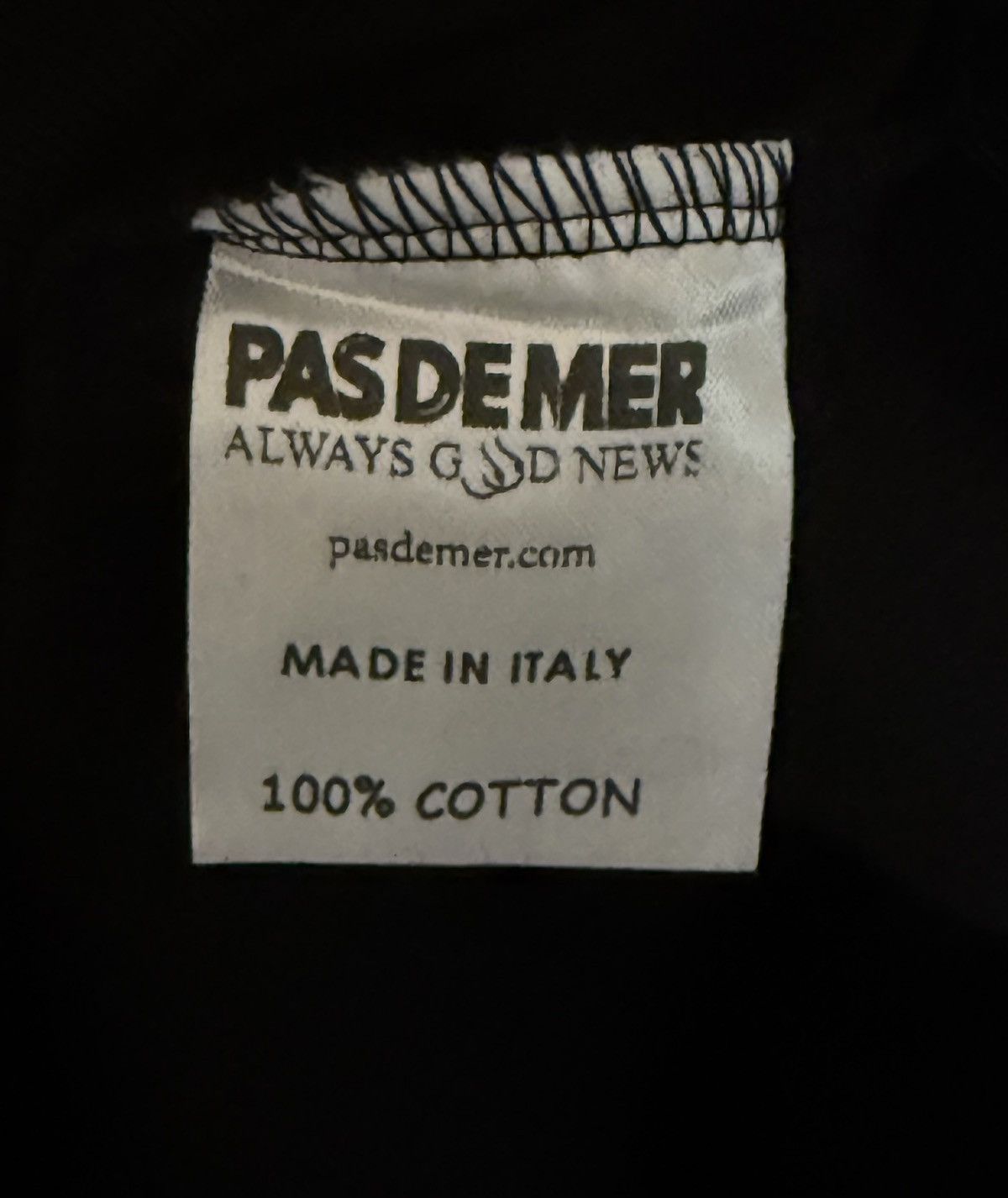 Other Pas De Mer hoodie Large Black Size US L / EU 52-54 / 3 - 7 Thumbnail