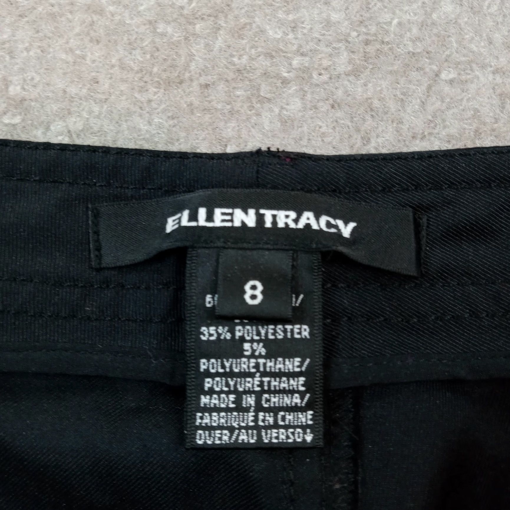 Ellen Tracy Ellen Tracy Black Bootcut Stretch Pants Womens 8 Regular Size 30" / US 8 / IT 44 - 7 Thumbnail