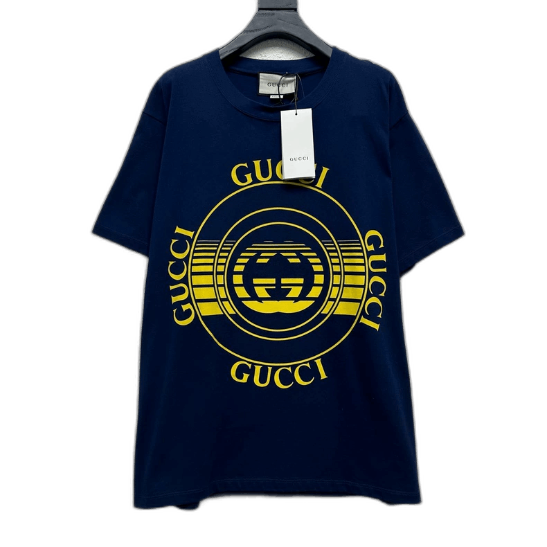 Gucci Gucci Logo Print Short Sleeve TShirt-2506 Size US L / EU 52-54 / 3 - 1 Thumbnail