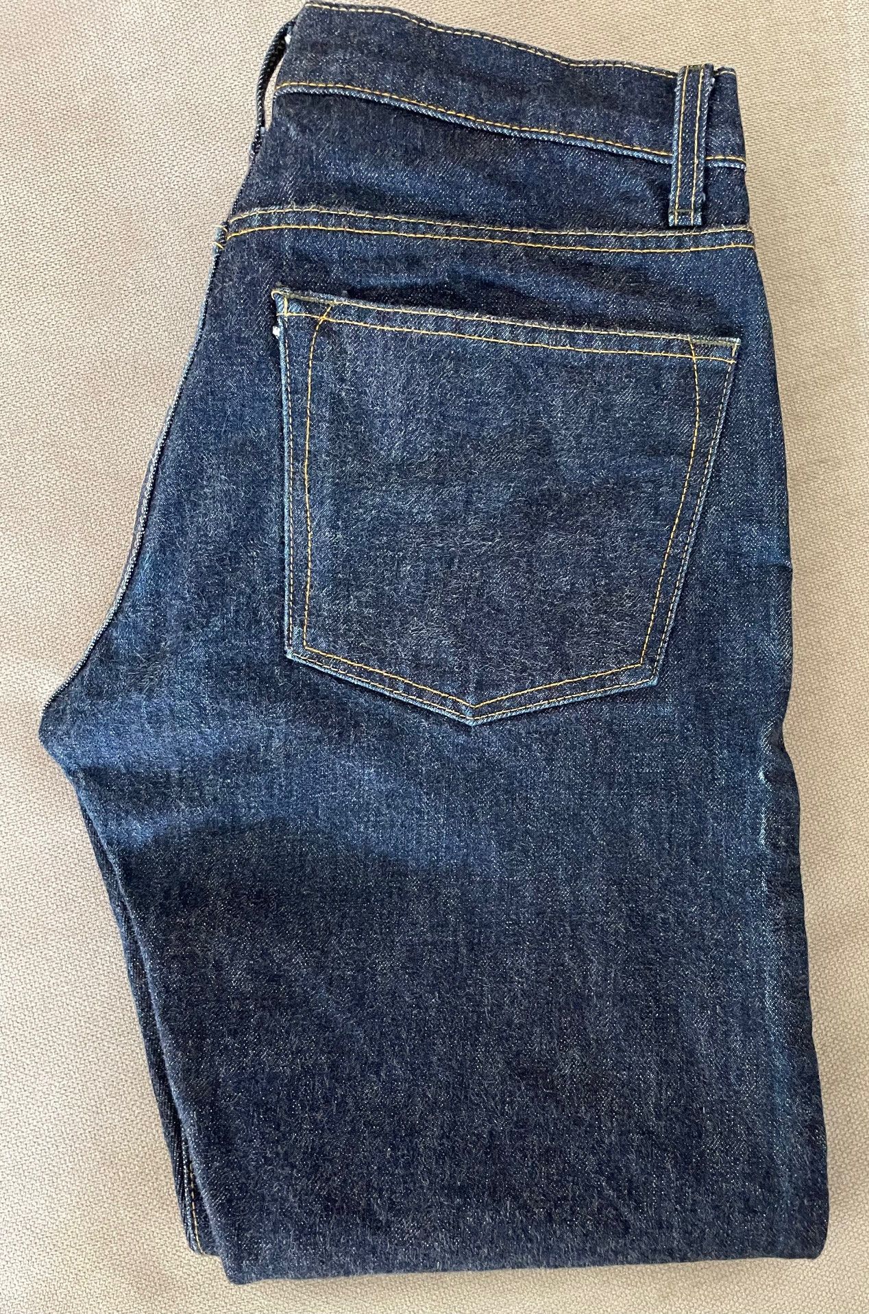 Imogene + Willie Barton Slim Japanese Selvedge Jean - Indigo Size US 29 - 2 Thumbnail