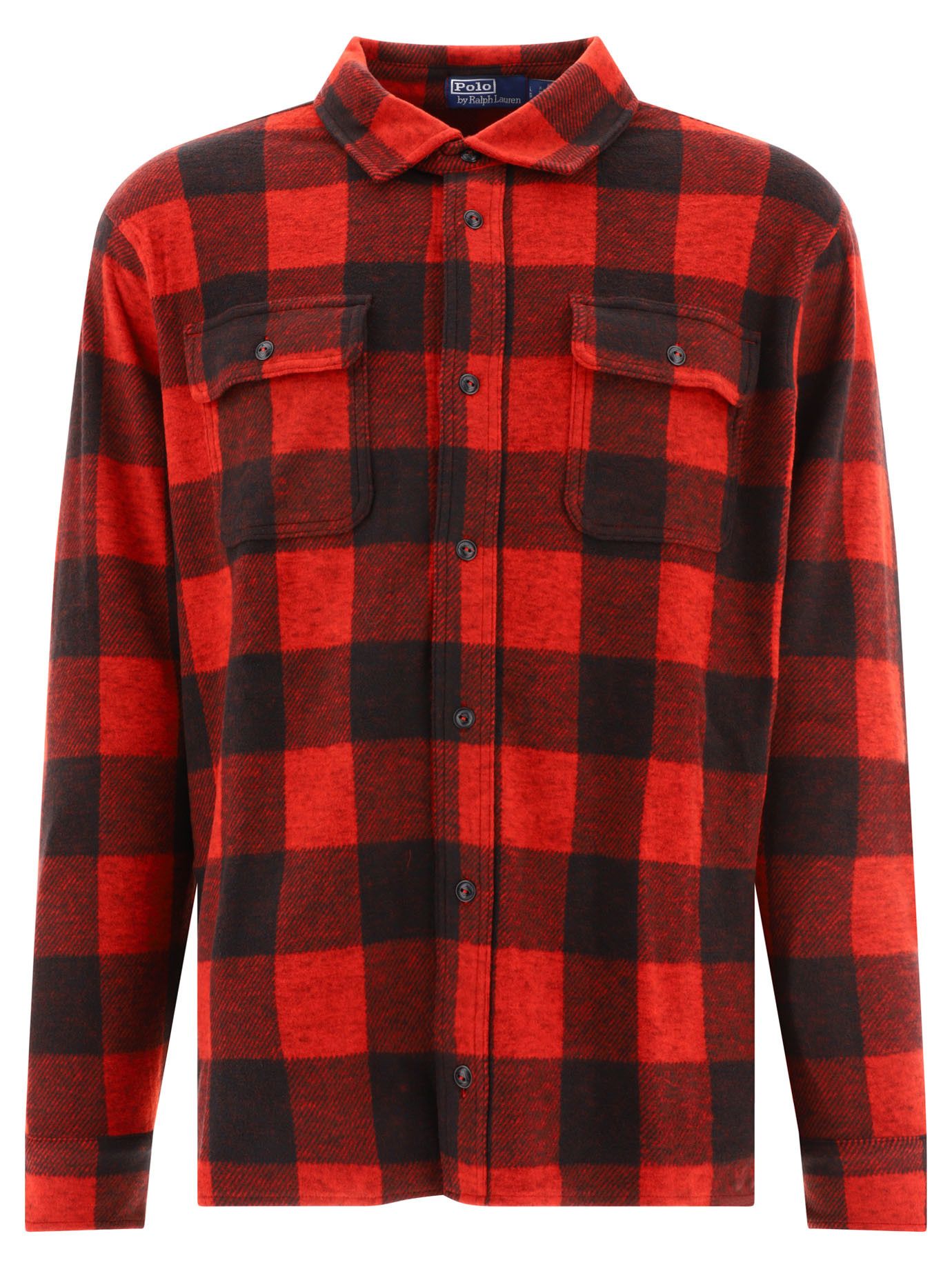 Polo Ralph Lauren Classic-Fit Plaid Knit Flannel Workshirt Size US L / EU 52-54 / 3 - 1 Thumbnail