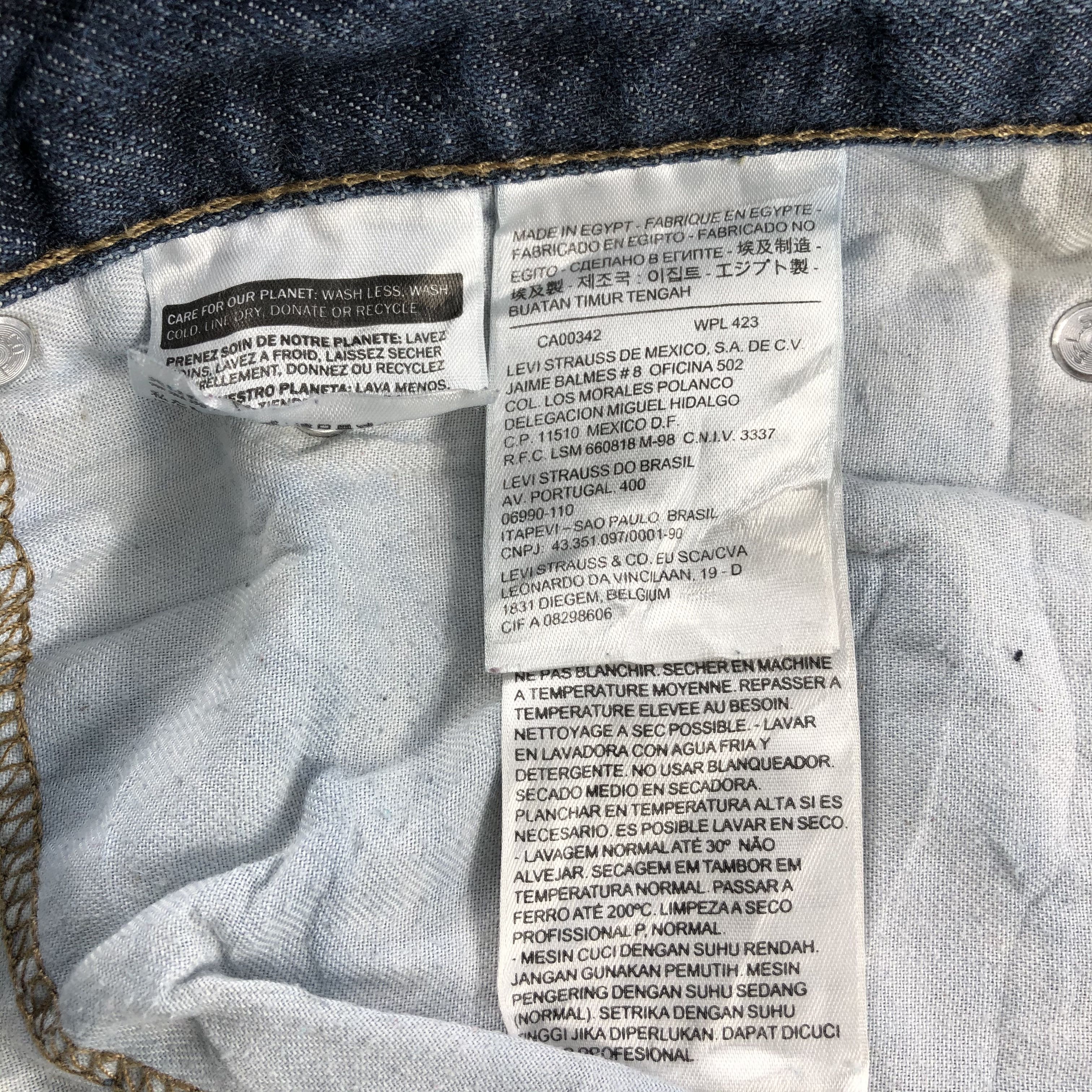 Levi's Vintage Distess Levis 514 Jeans-J977 Size US 37 - 10 Thumbnail