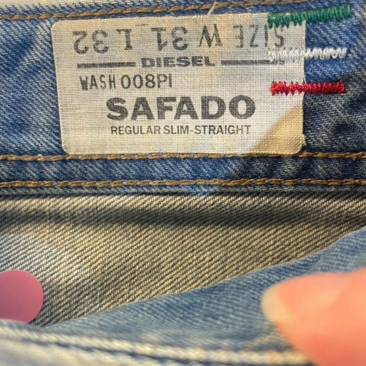 Diesel Diesel Deadstock light blue wash slim straight Size US 31 - 2 Thumbnail