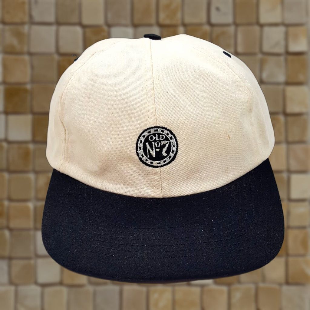 Etro VINTAGE Jack Daniel's Snapback Cap 90s Black Adjustable Baseball Hat Retro Beer Mens Size ONE SIZE - 1 Thumbnail