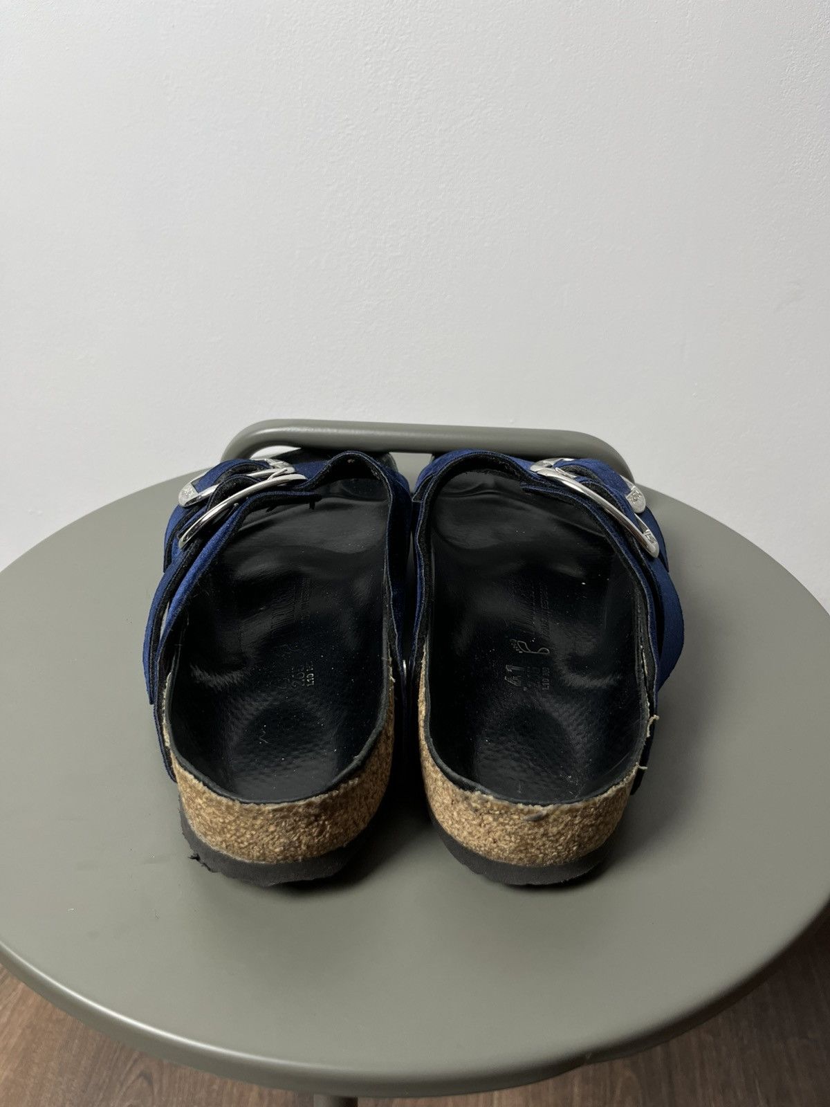 Birkenstock Birkenstock Velvet Big Buckle Sandals Navy Men’s 41 US 8 Size US 8 / EU 41 - 8 Thumbnail