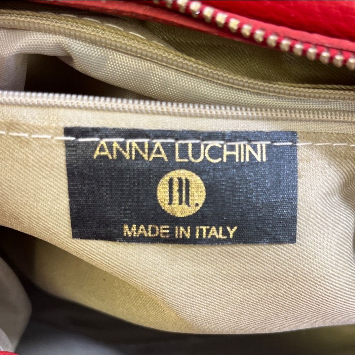 Other Anna Luchini Women's Red Purse/Shoulder Bag/Crossbody SKU 50 Size ONE SIZE - 6 Thumbnail