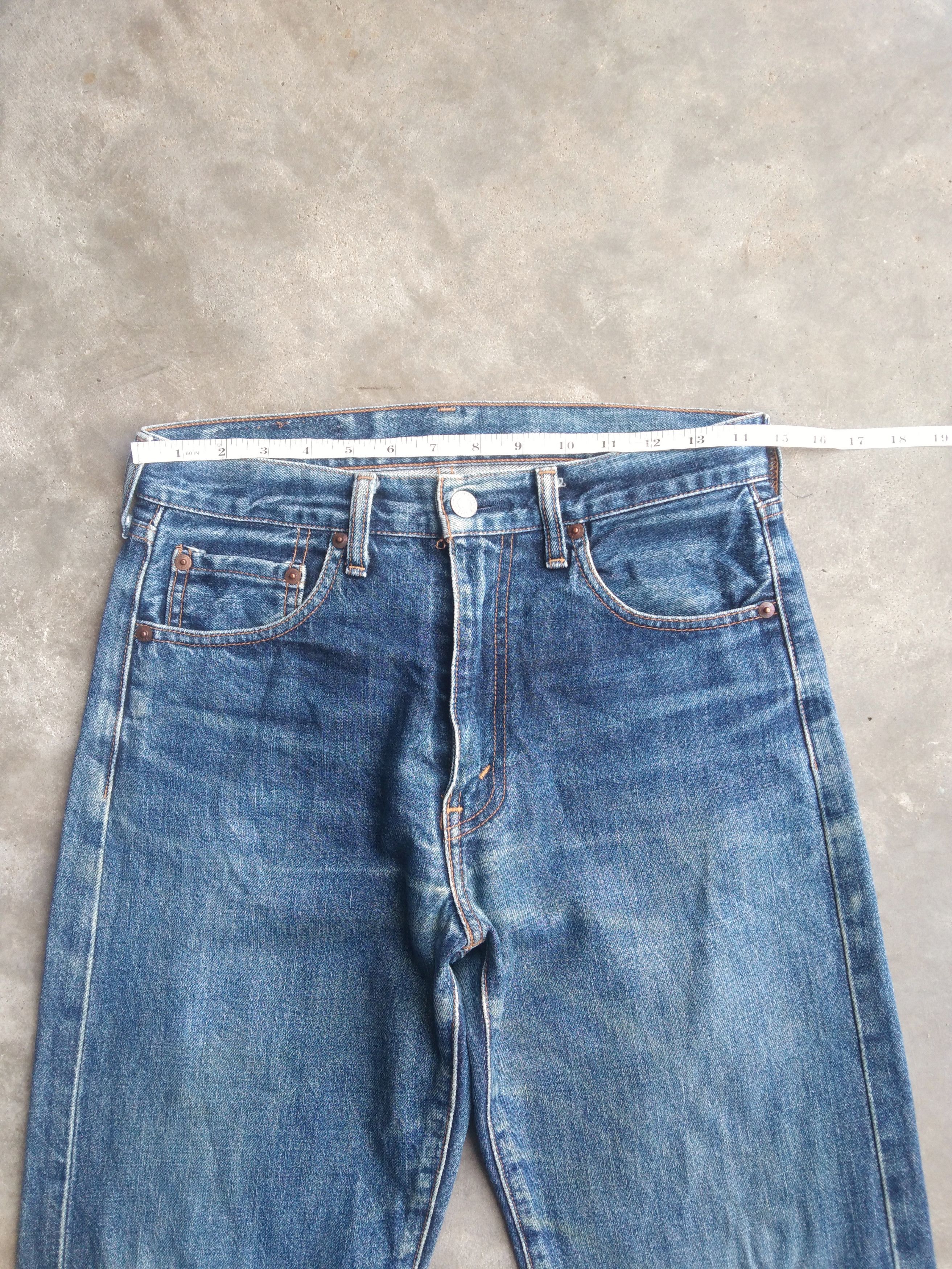 Levi's Vintage LVC 502 XX Levi's Big E Japan Selvedge Redline Jeans Size US 29 - 13 Thumbnail