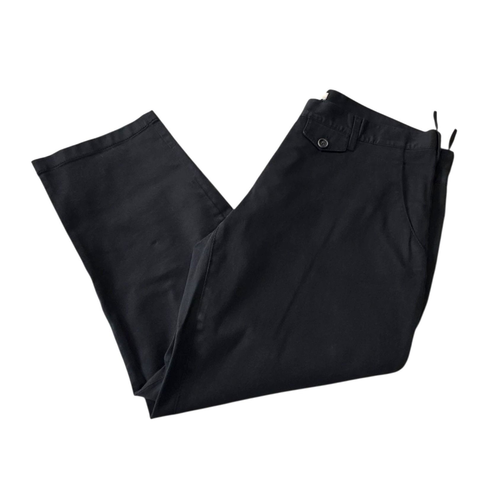 Prada Prada Cotton Tapered Cropped Pants, Size 46 IT/L Size 32" / US 10 / IT 46 - 3 Thumbnail