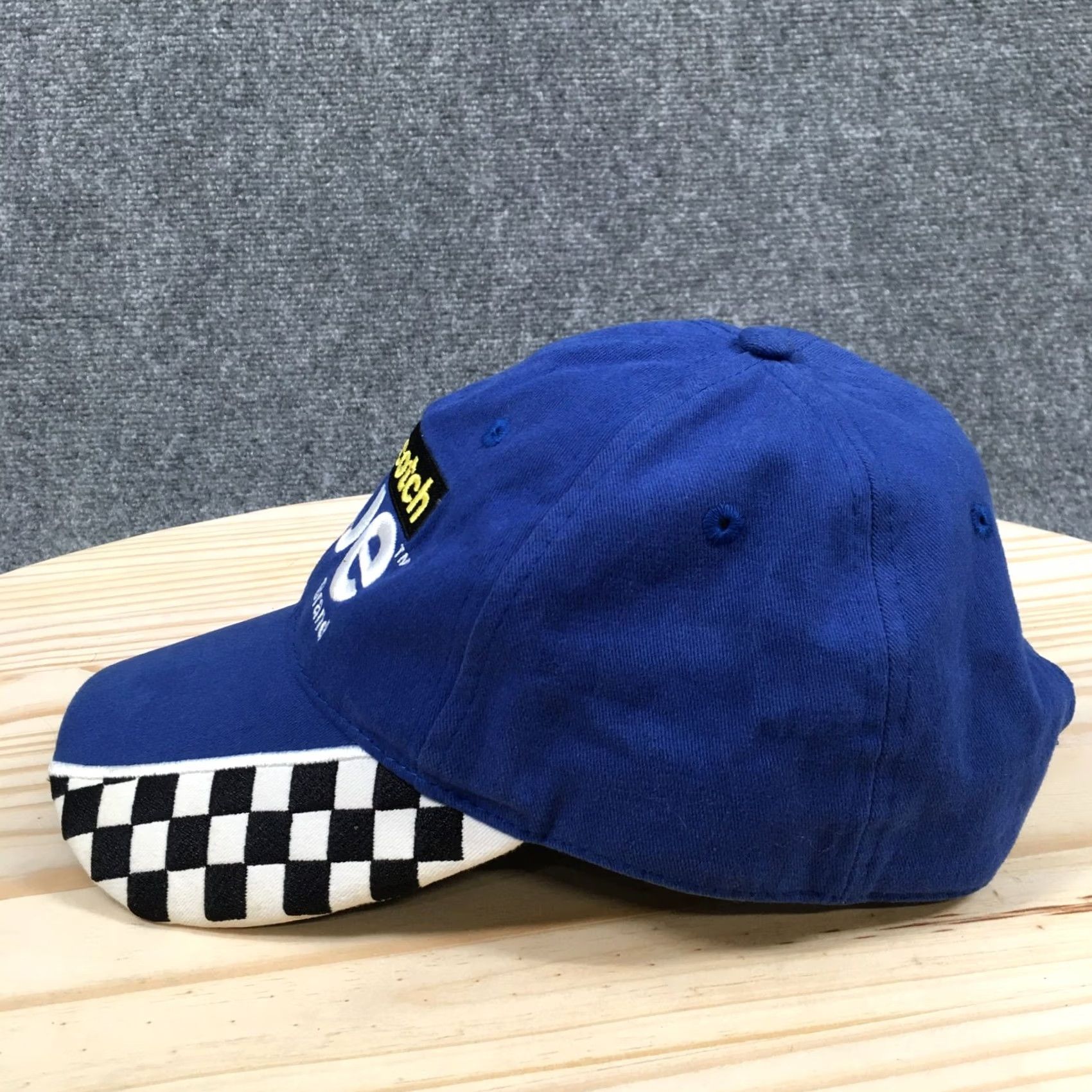J Brand Scotch Blue Brand Baseball Cap Unisex Blue OS Adjustable Curved Brim Embroidered Size ONE SIZE - 5 Thumbnail