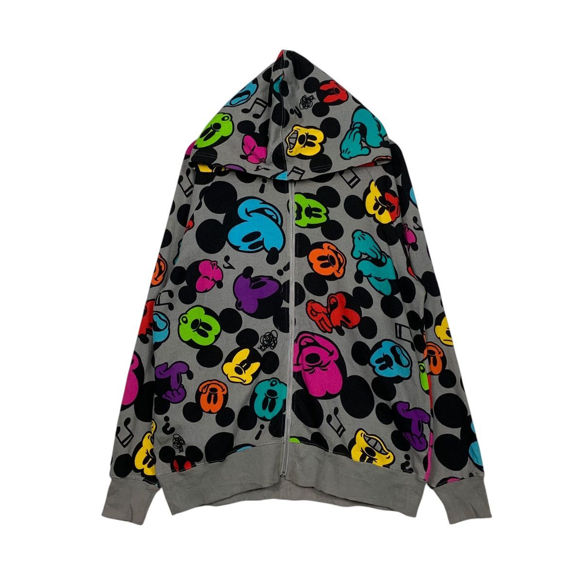 Disney Disney Resort Mickey Minnie Overprint Zipper Hoodie Size US L / EU 52-54 / 3 - 1 Thumbnail