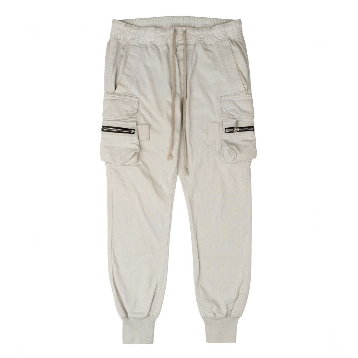 Rick Owens Phlegethon Cargo Sweatpants Oyster Size US 36 / EU 52 - 1 Thumbnail