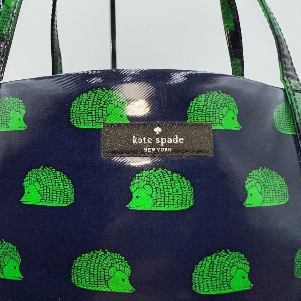 Kate Spade Kate Spade Daycation Hedgehog Bon Shopper Tote Blue/Green Size ONE SIZE - 3 Thumbnail