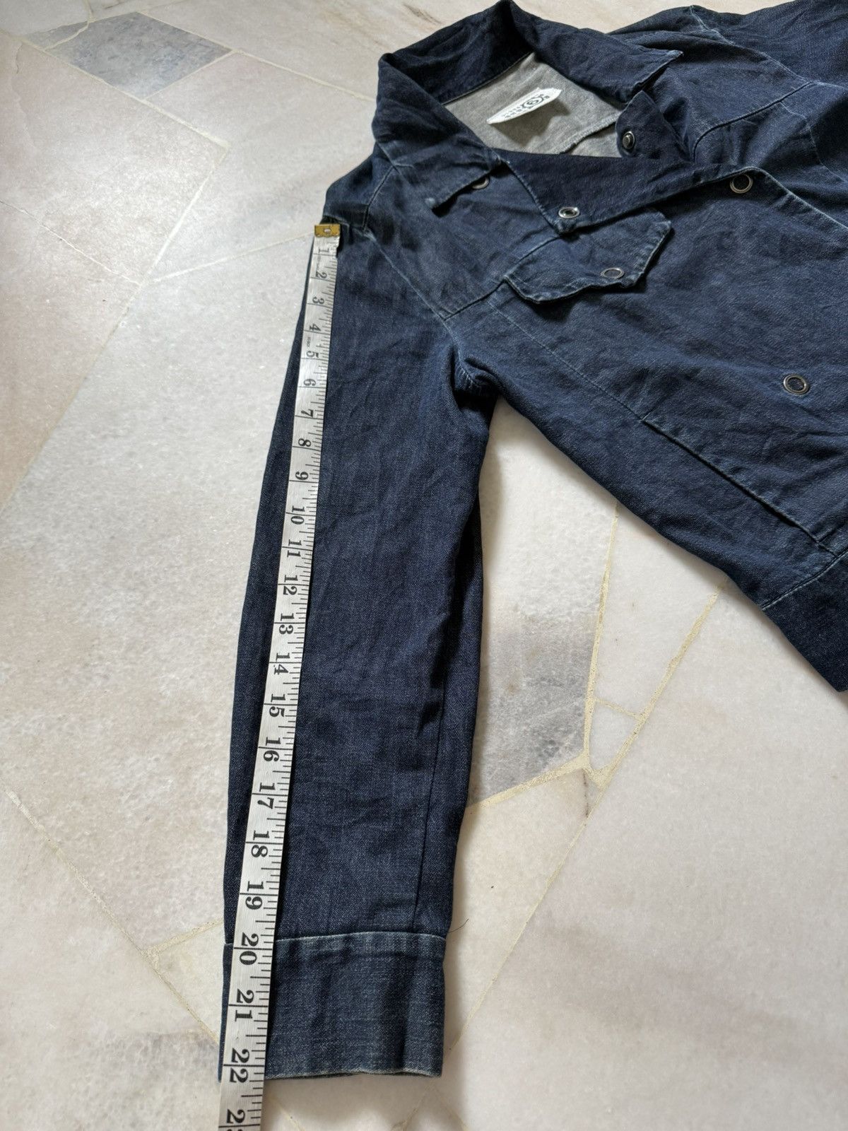 Maison Margiela Maison Margiela MM6 Double Breasted Denim jacket Size M / US 6-8 / IT 42-44 - 12 Thumbnail