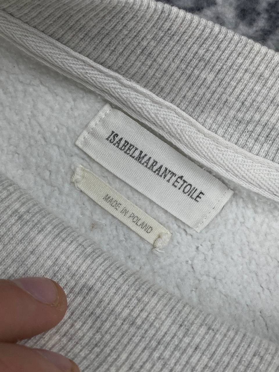 Isabel Marant Isabel Marant Etoile Sweatshirt Big Logo Women Size 34 Gray Size XXS / US 00 / IT 34 - 10 Thumbnail